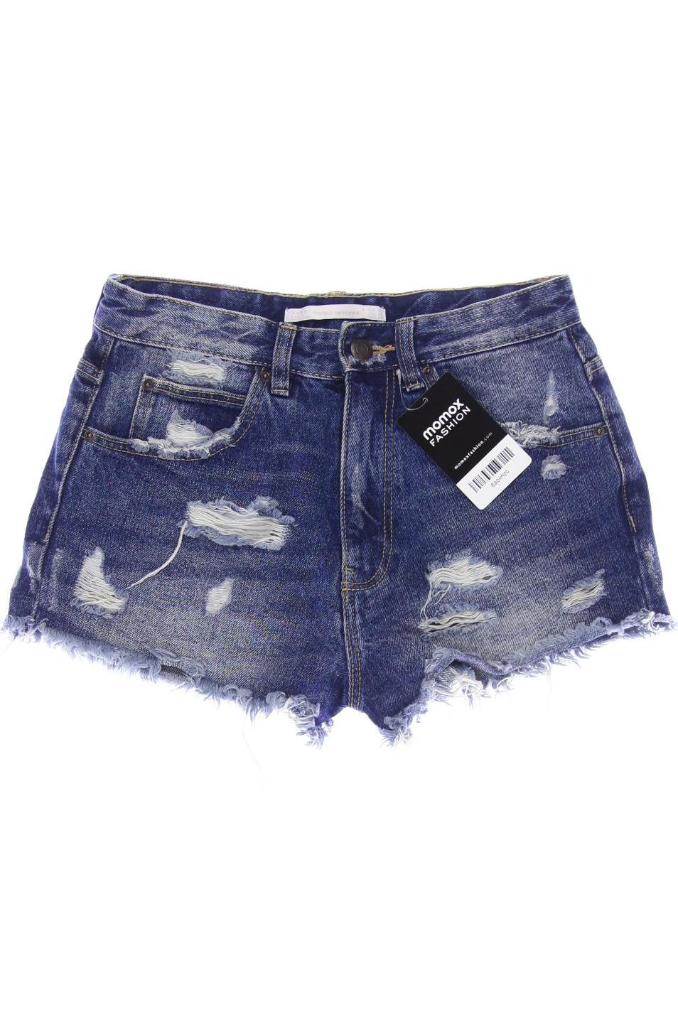 

ZARA Damen Shorts, marineblau