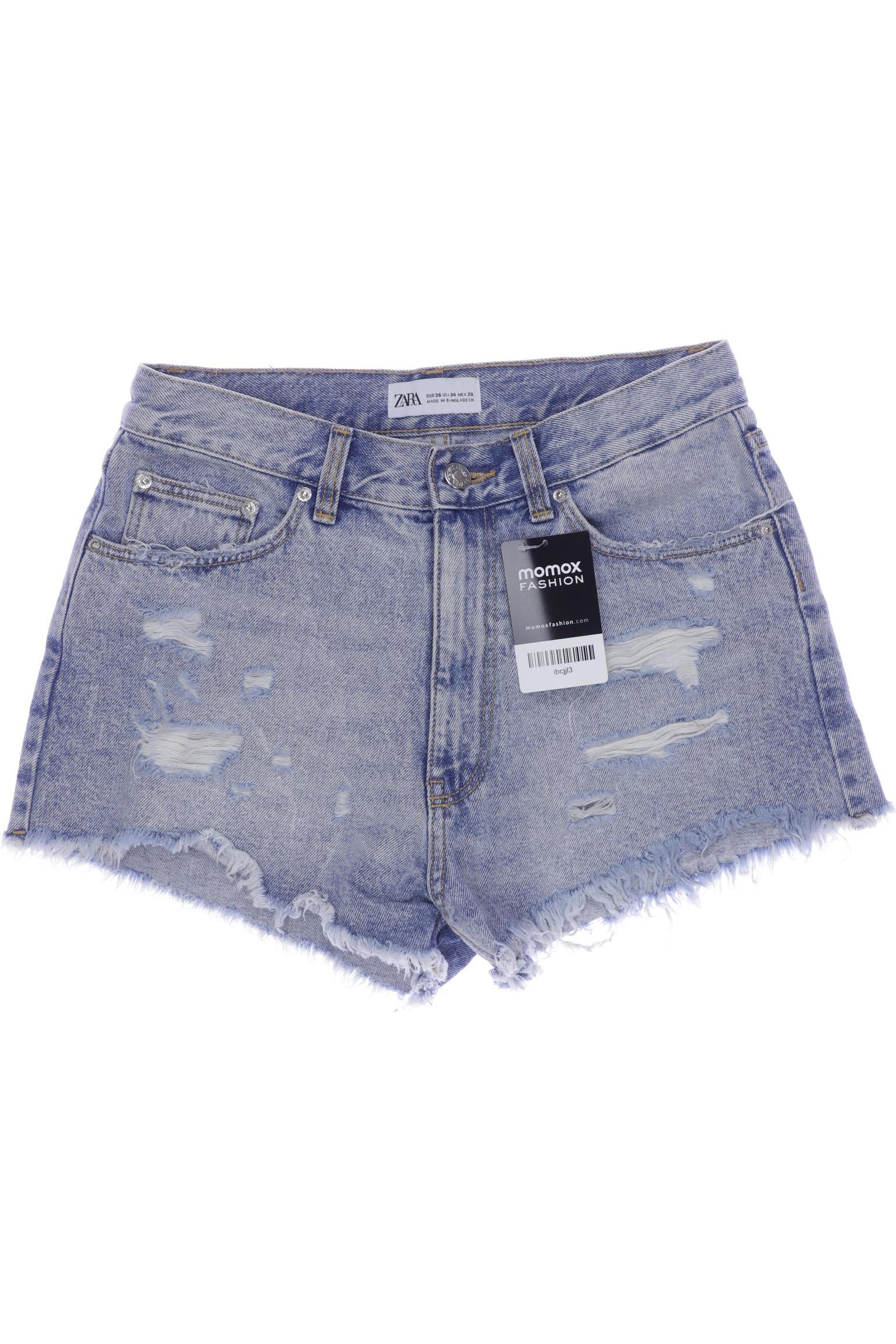 

Zara Damen Shorts, blau, Gr. 36