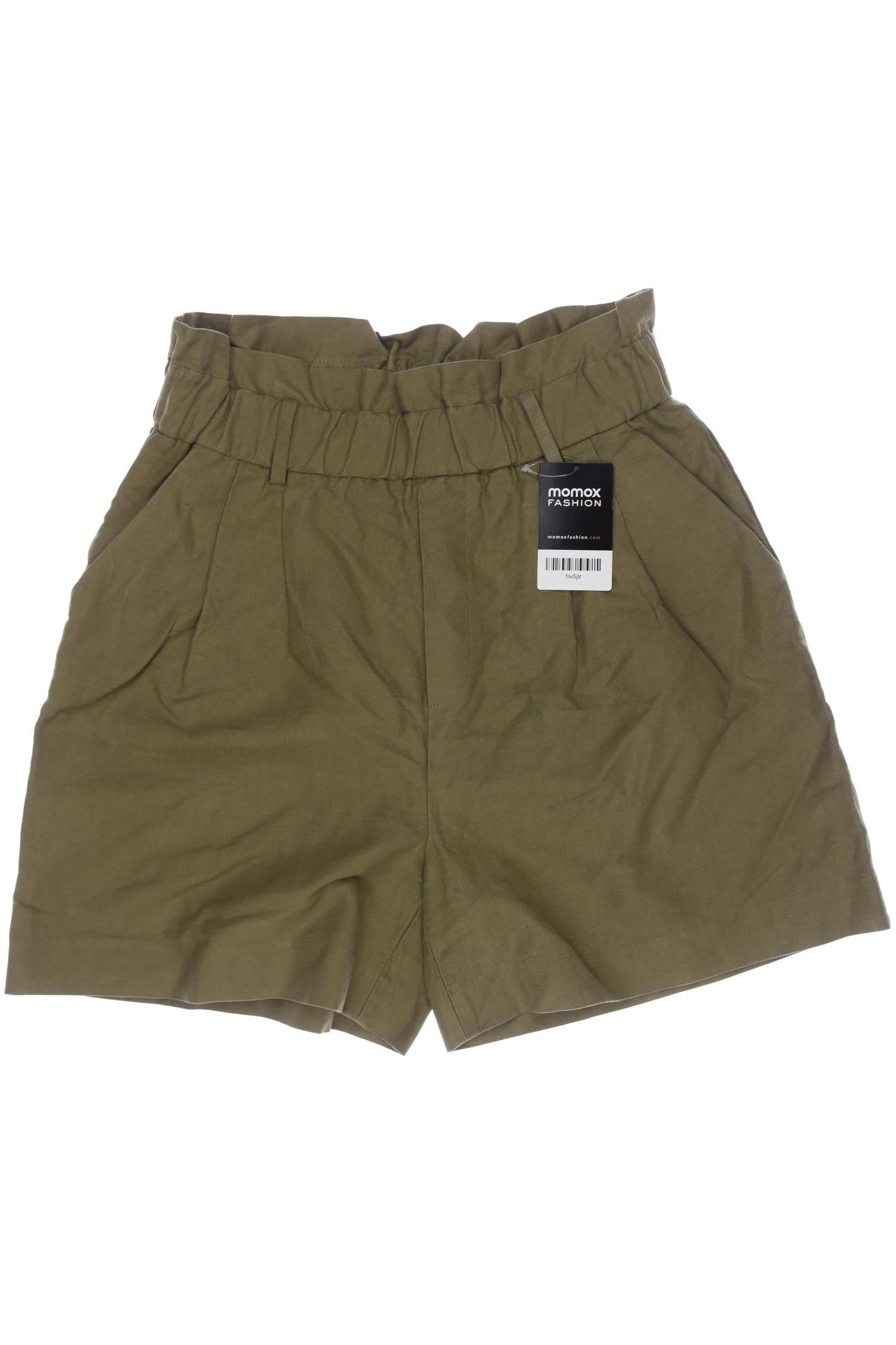 

Zara Damen Shorts, grün, Gr. 34