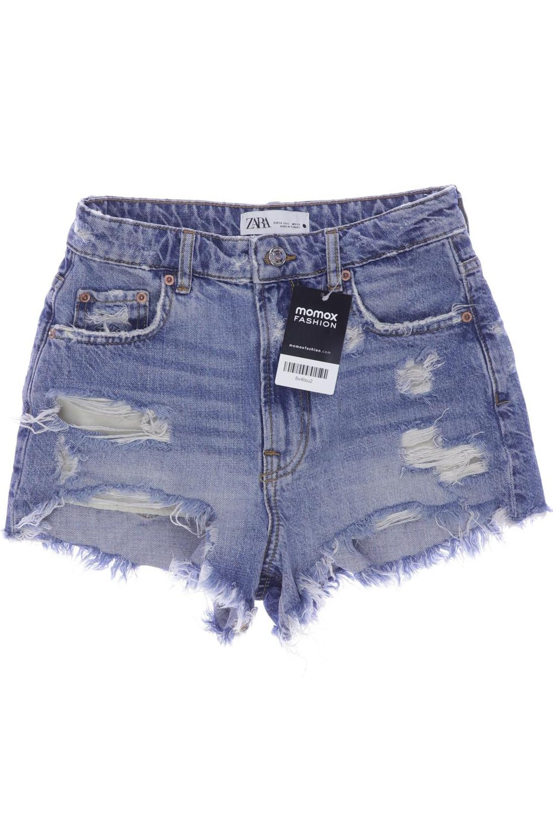 

Zara Damen Shorts, blau, Gr. 34
