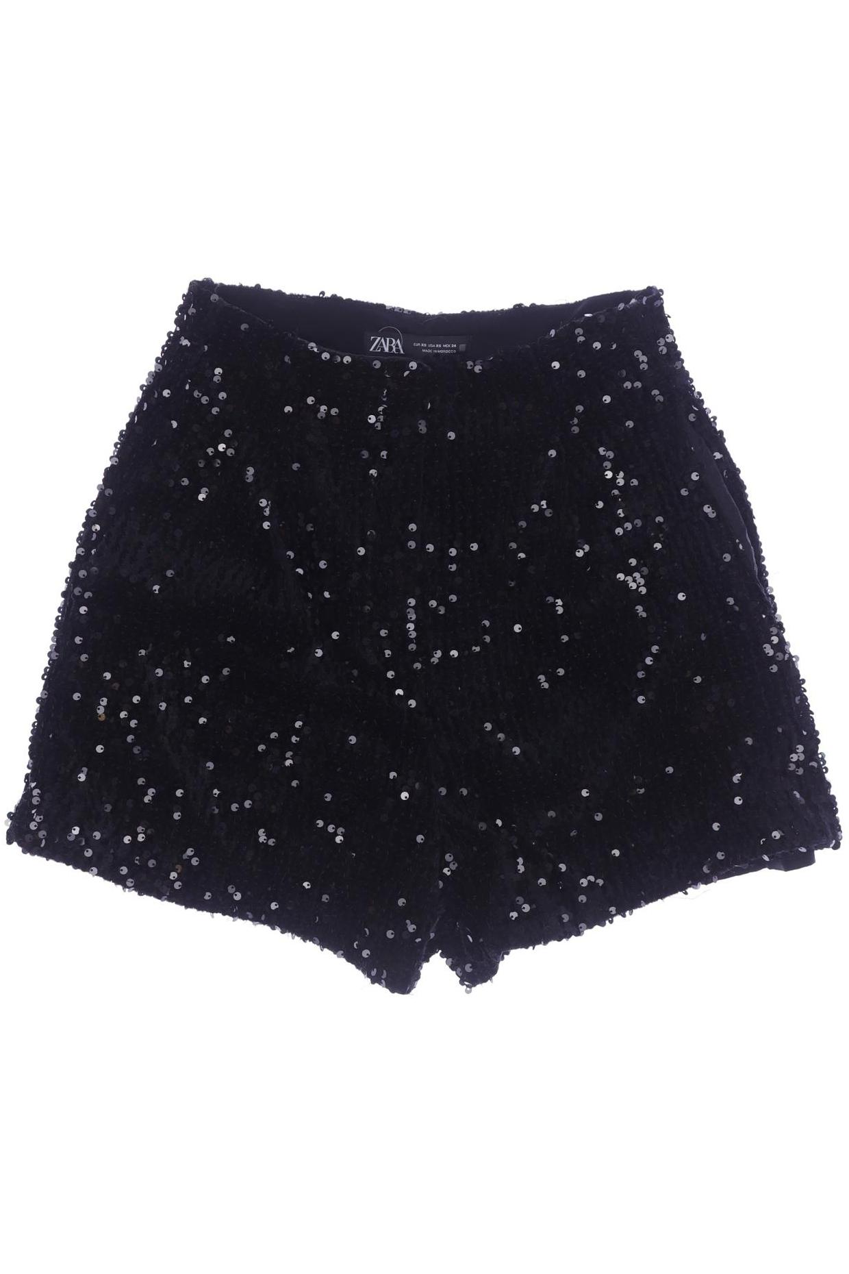 

Zara Damen Shorts, schwarz, Gr. 34