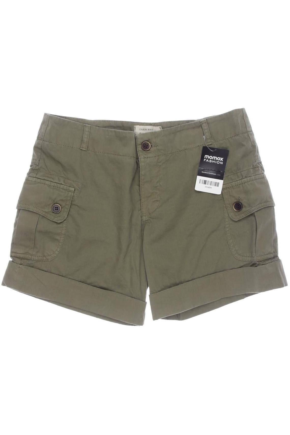 

Zara Damen Shorts, grün, Gr. 38