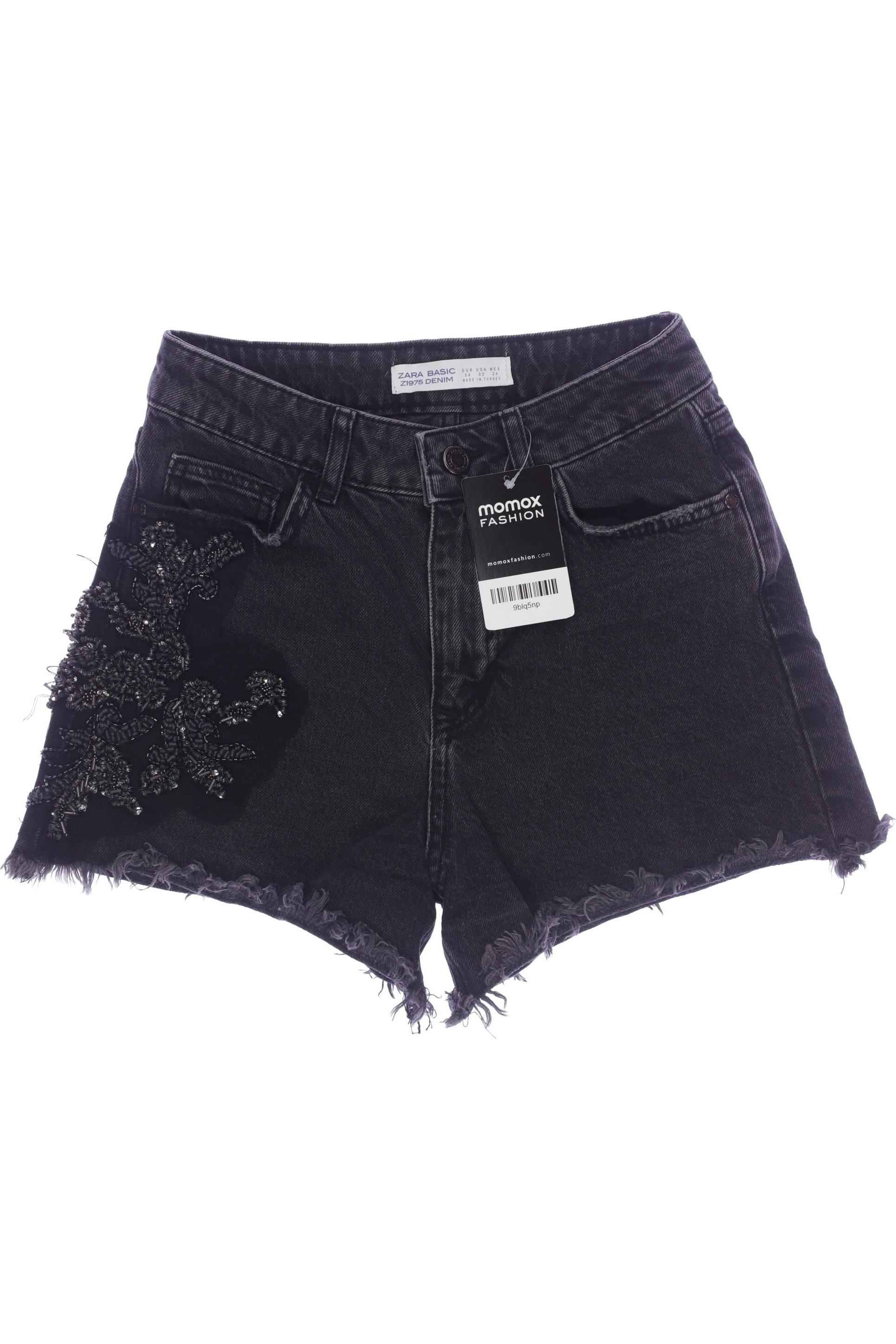 

Zara Damen Shorts, schwarz, Gr. 34