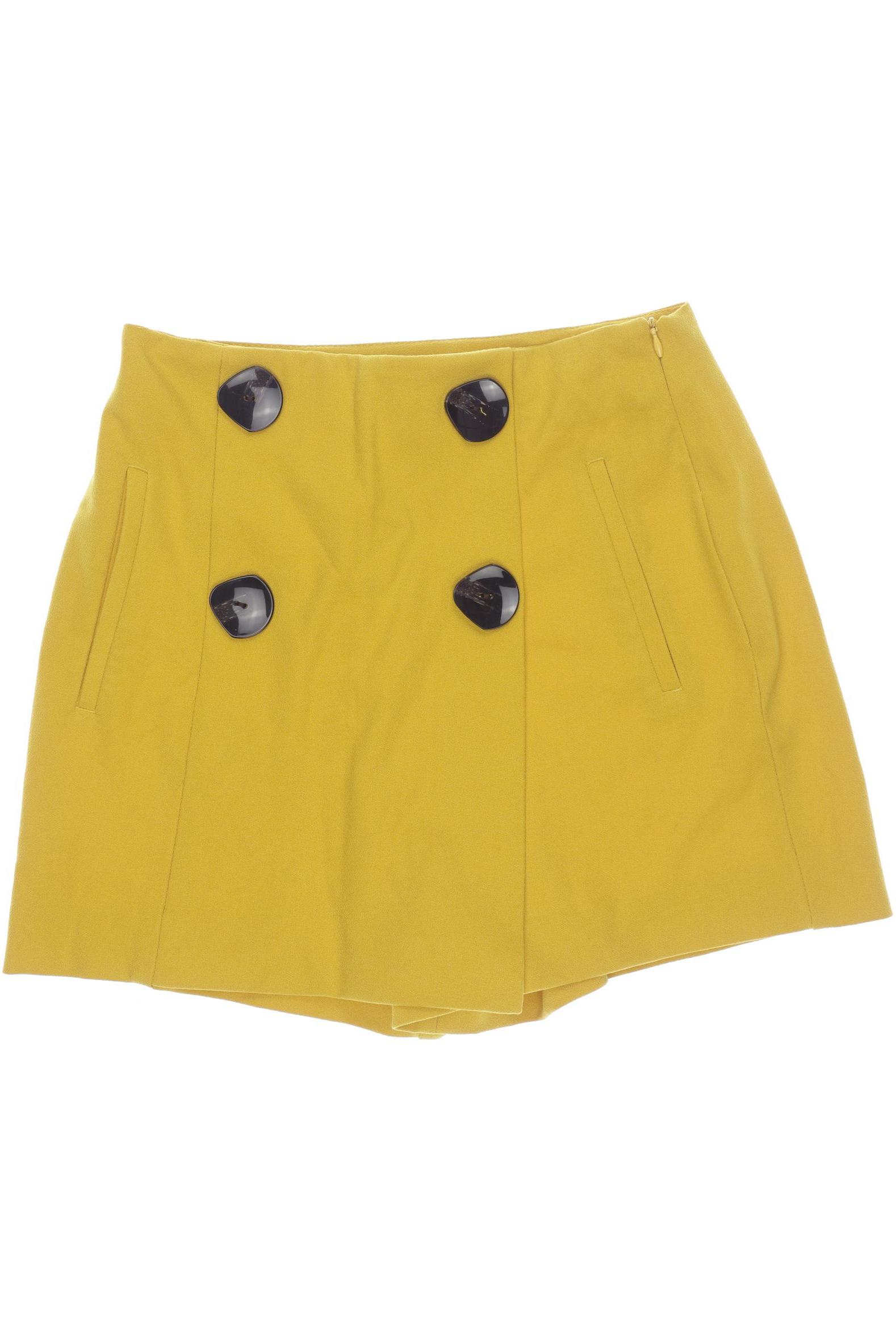 

Zara Damen Shorts, gelb, Gr. 34