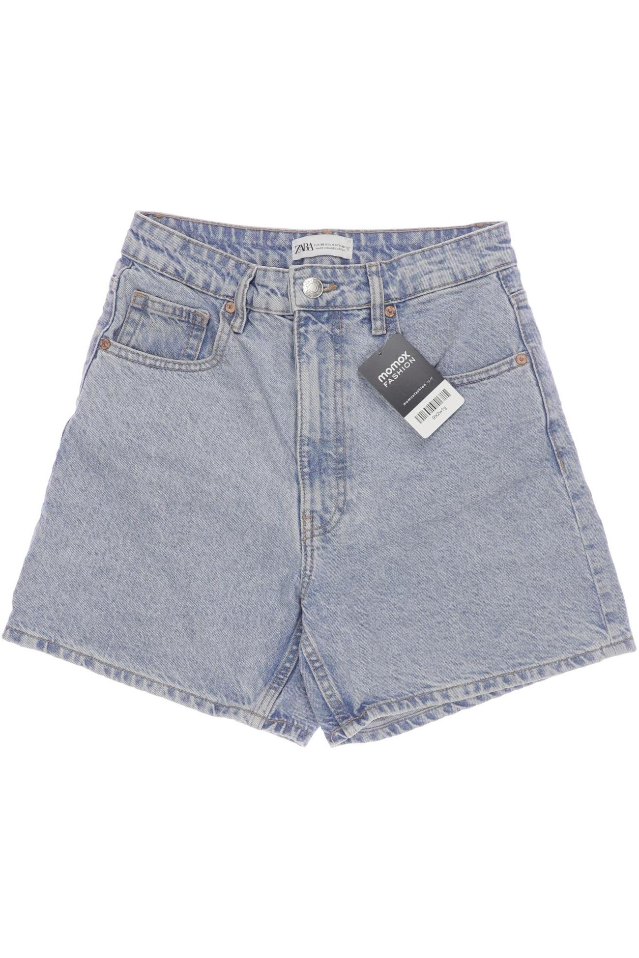 

Zara Damen Shorts, blau, Gr. 36