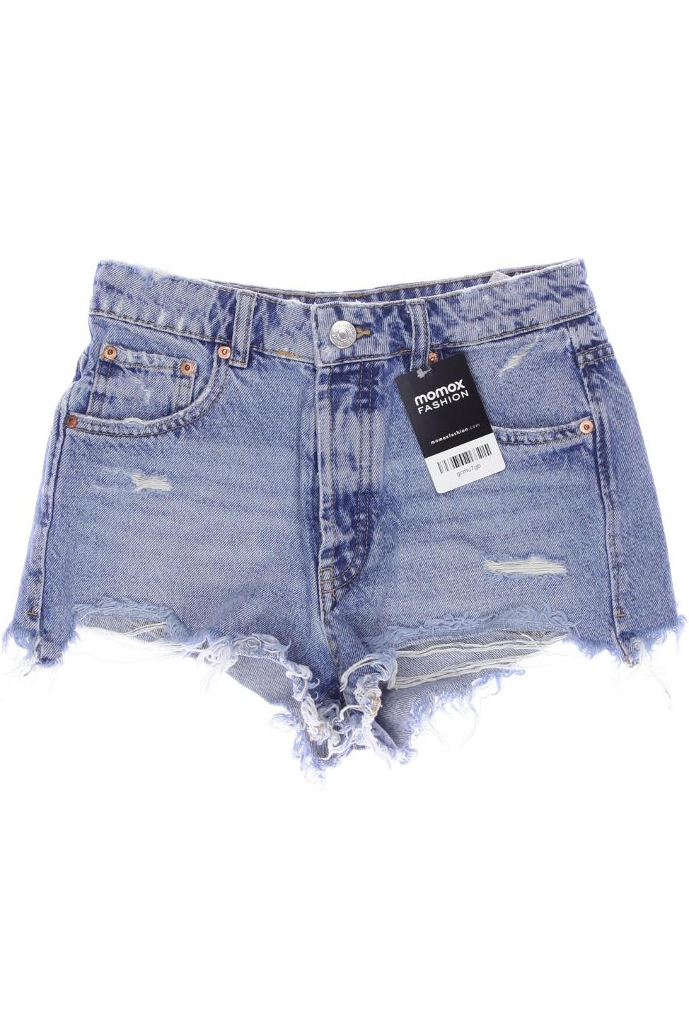 

Zara Damen Shorts, blau, Gr. 34