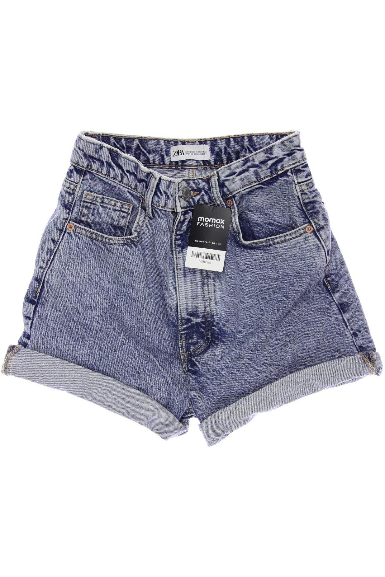 

Zara Damen Shorts, blau, Gr. 36