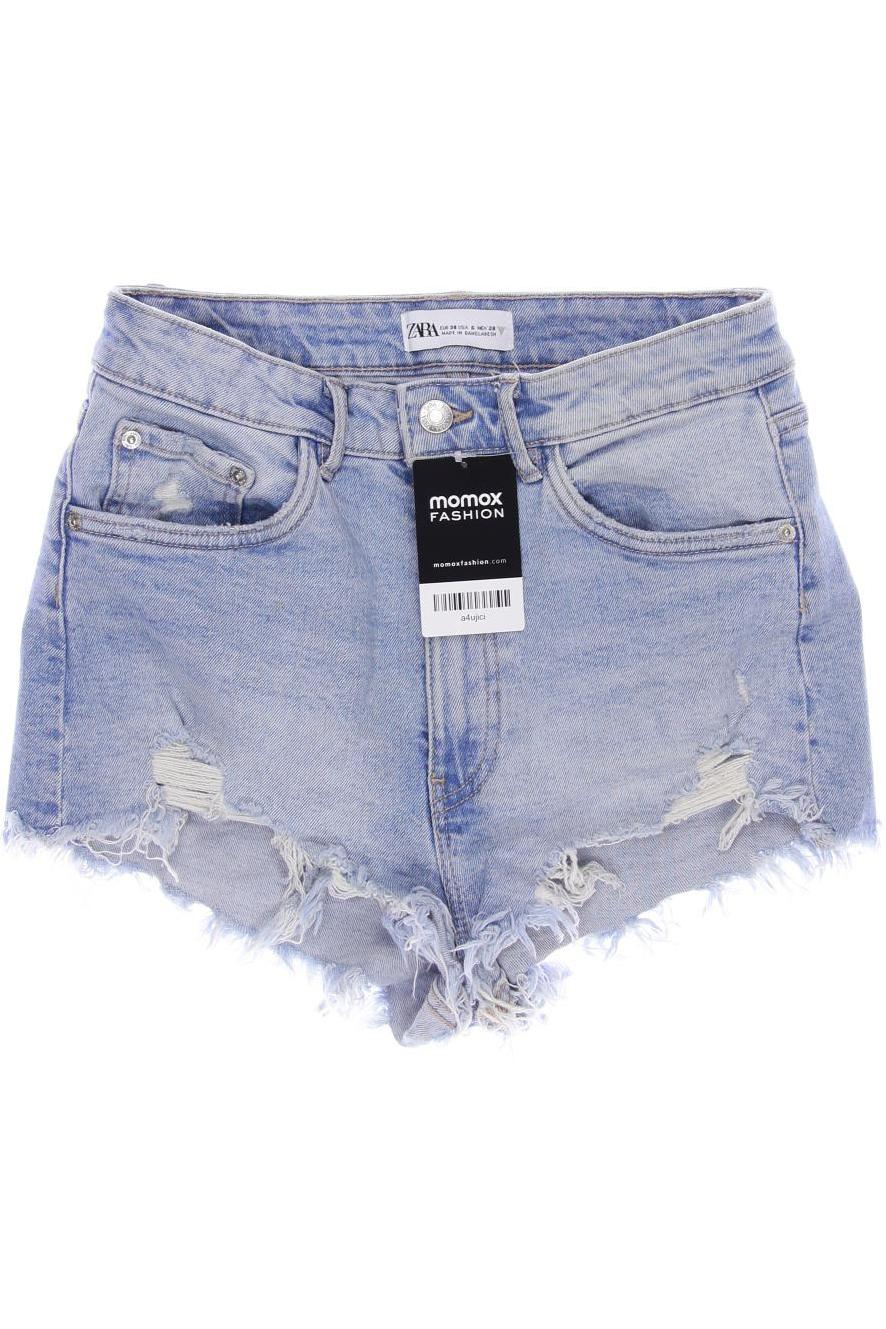 

ZARA Damen Shorts, hellblau