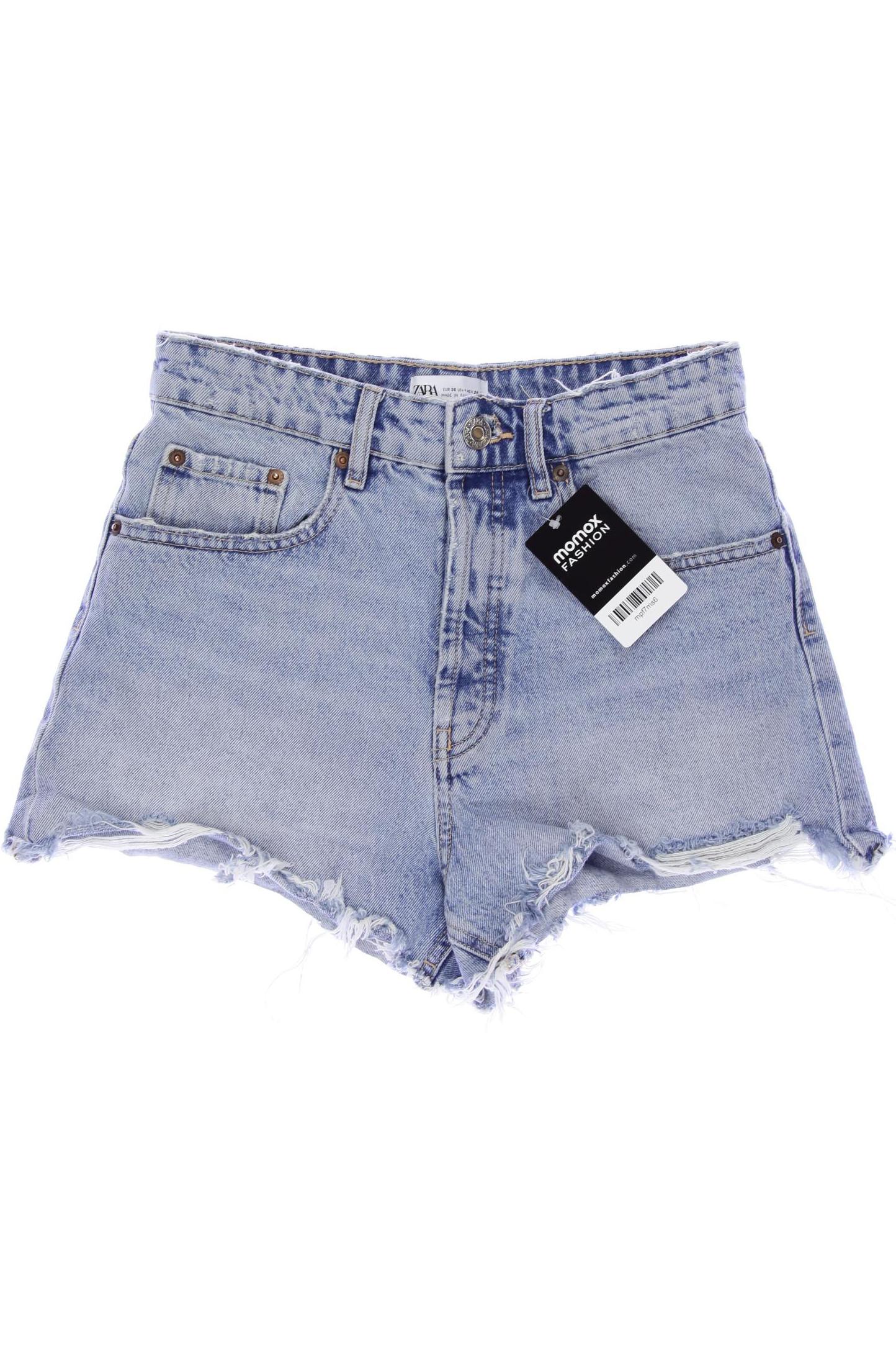 

Zara Damen Shorts, hellblau, Gr. 36