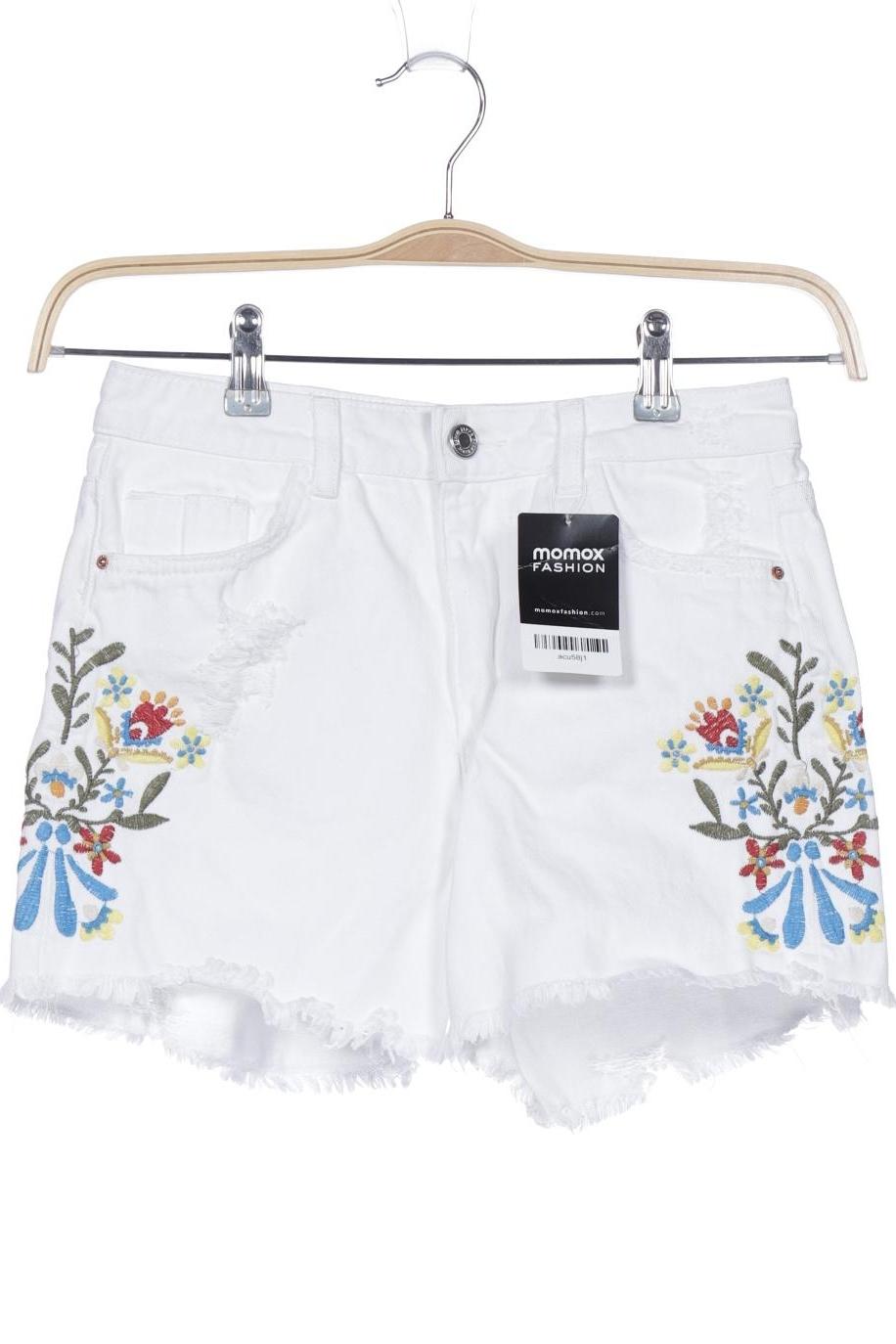 

Zara Damen Shorts, weiß, Gr. 34