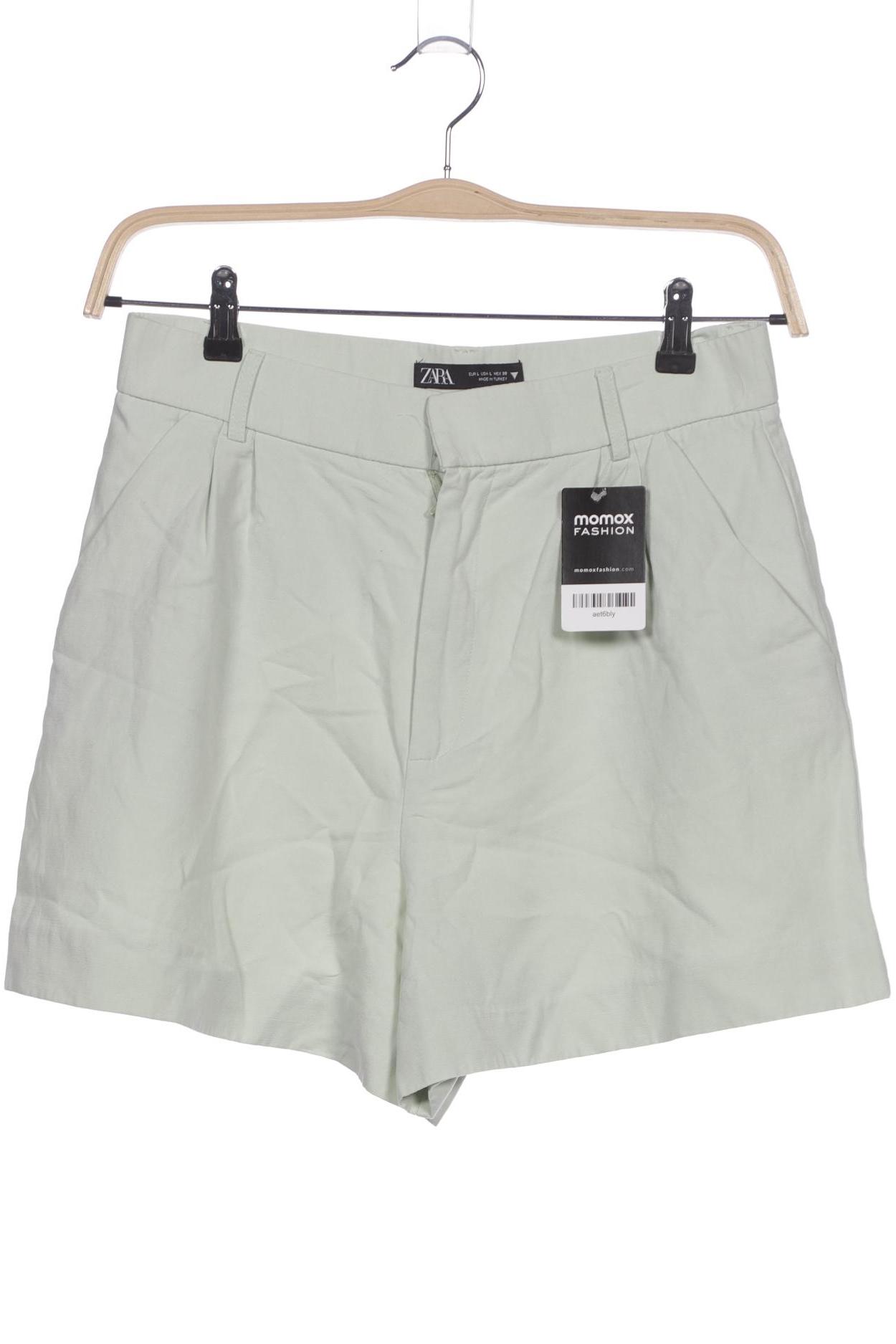 

Zara Damen Shorts, hellgrün, Gr. 42