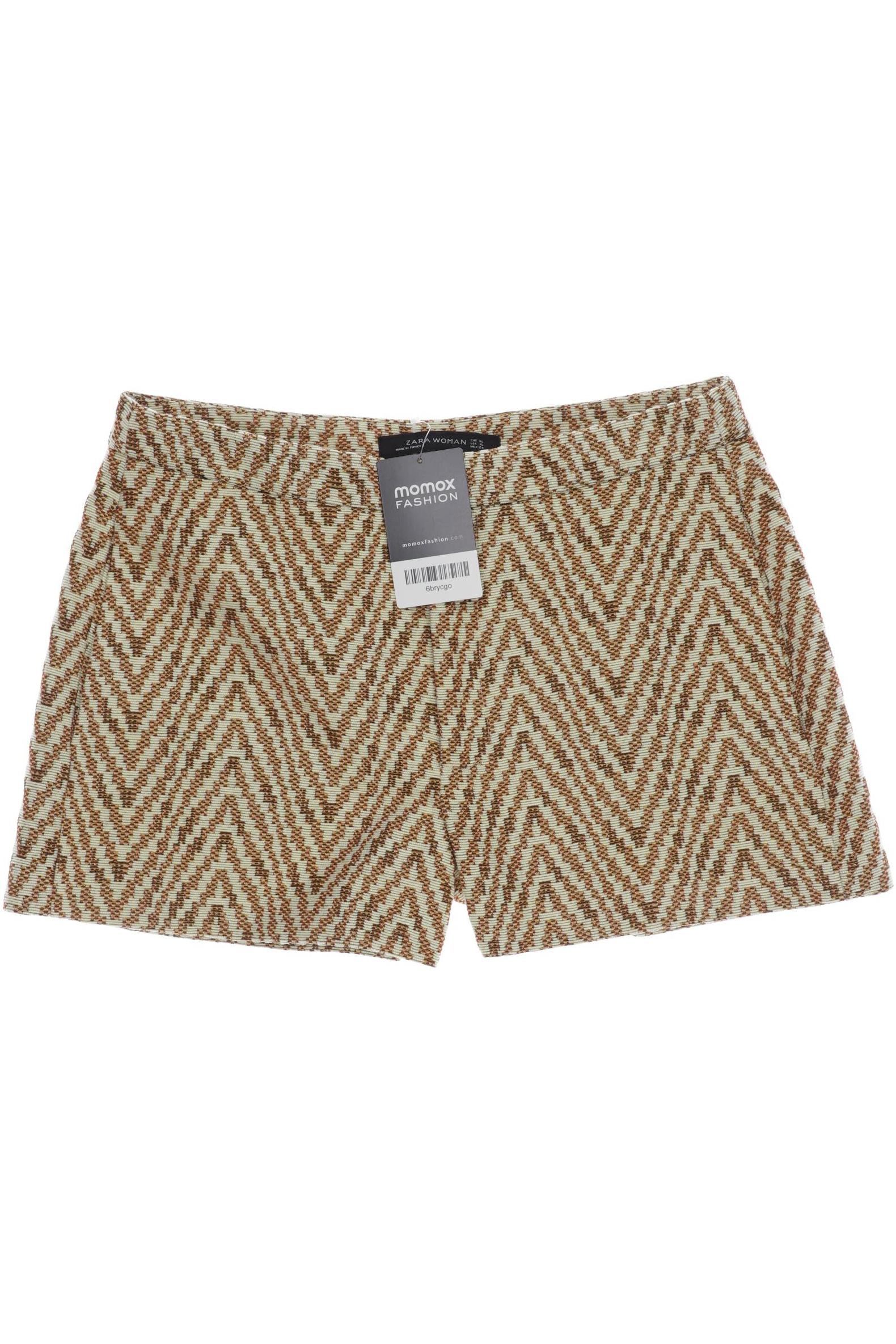 

Zara Damen Shorts, cremeweiß, Gr. 34