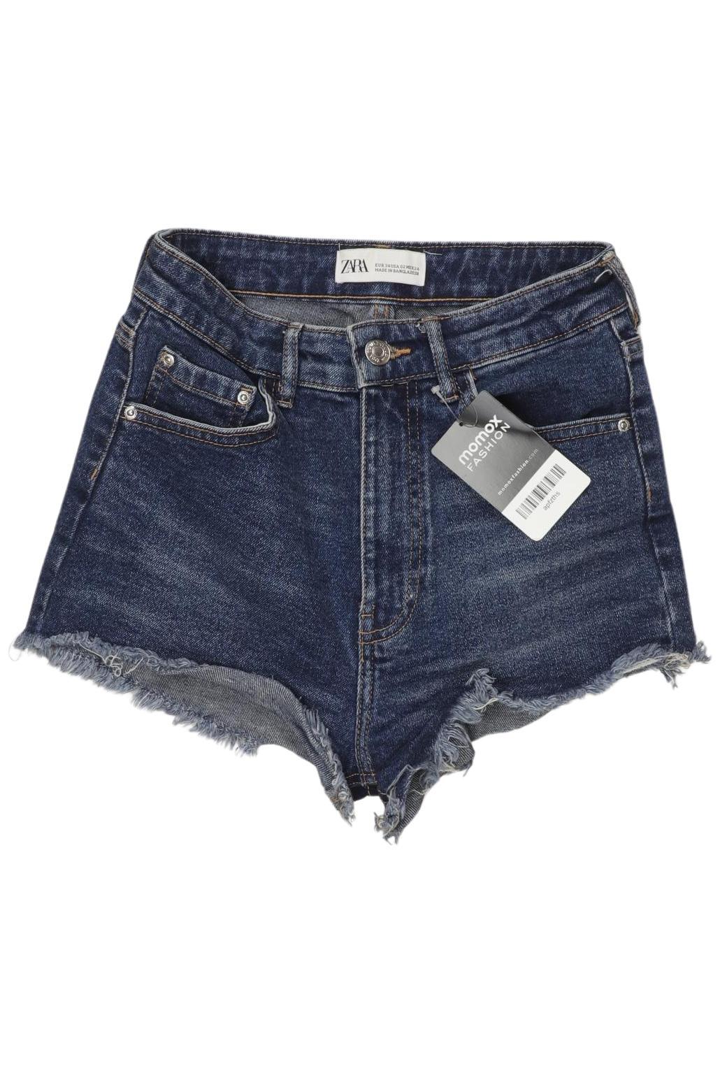 

Zara Damen Shorts, marineblau, Gr. 34