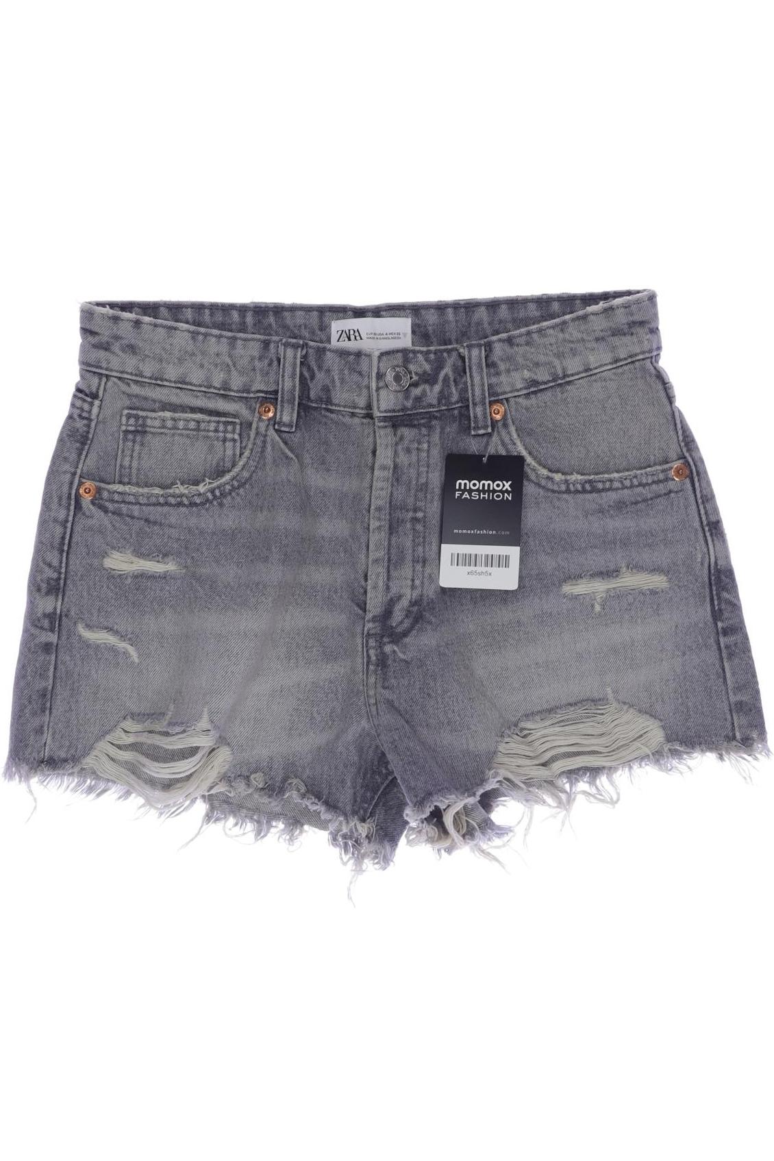 

Zara Damen Shorts, grau, Gr. 36