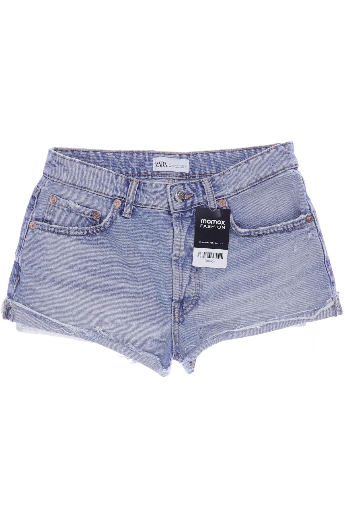 

Zara Damen Shorts, hellblau, Gr. 36