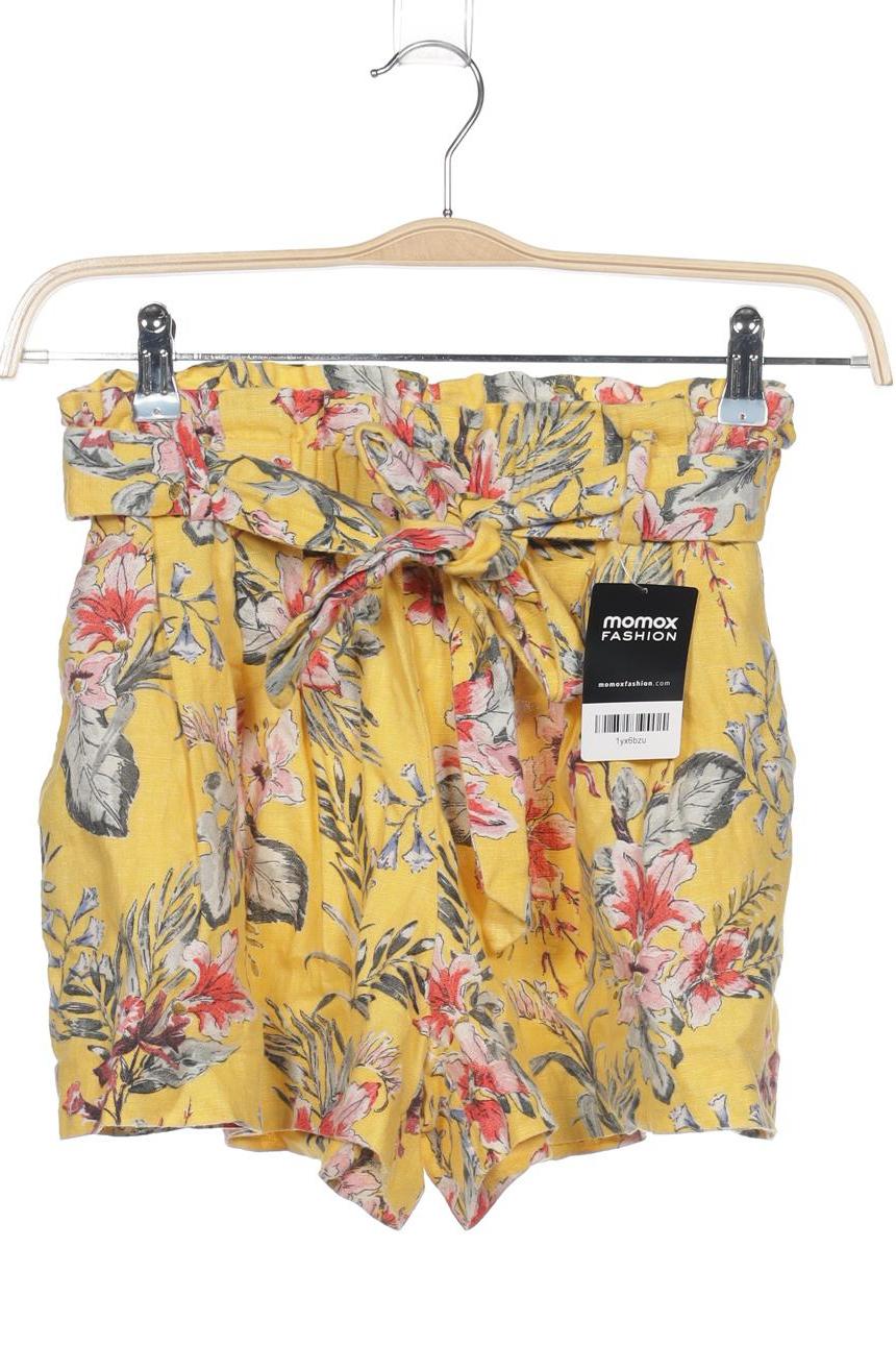 

Zara Damen Shorts, gelb, Gr. 36