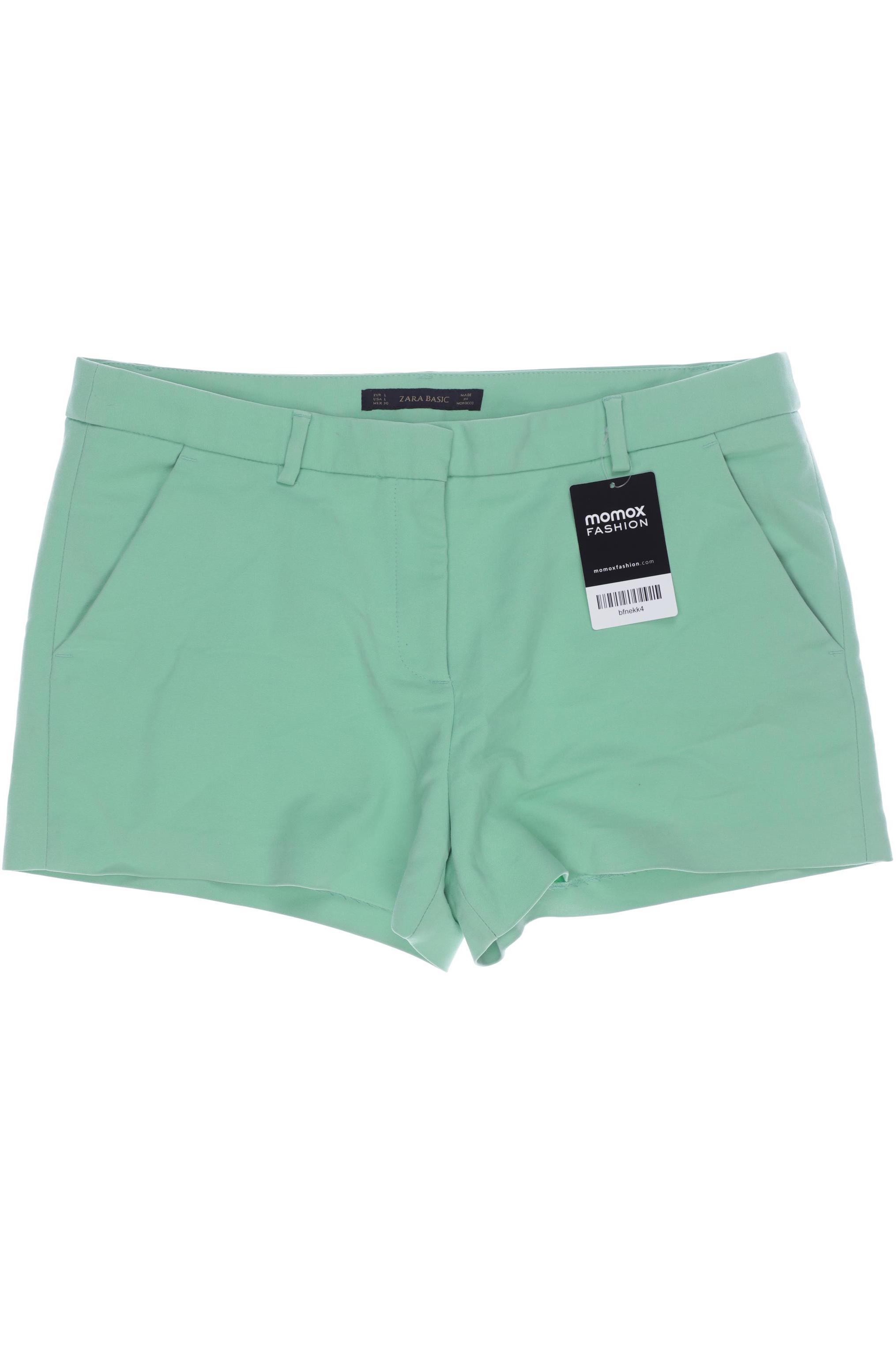 

Zara Damen Shorts, grün, Gr. 42