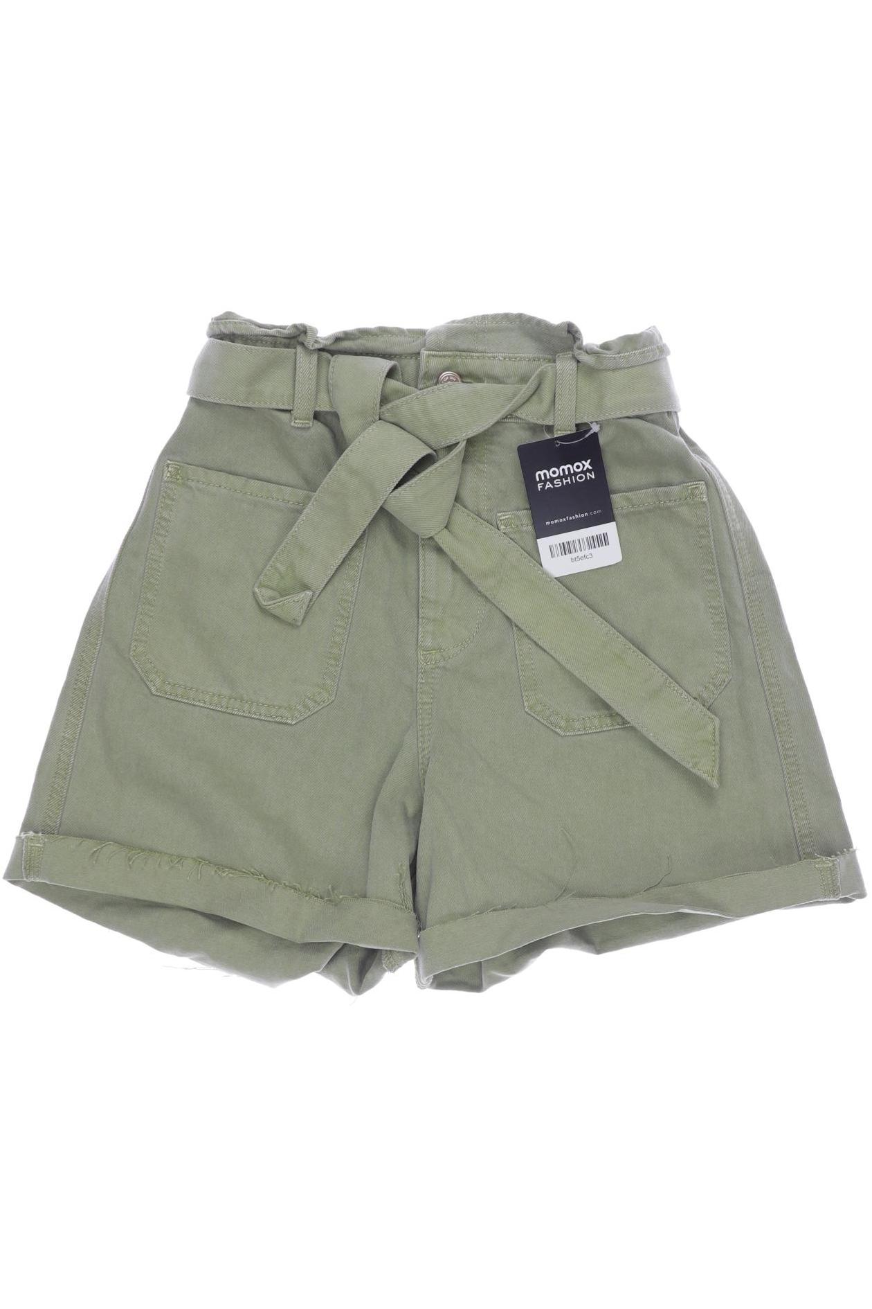 

Zara Damen Shorts, grün, Gr. 34