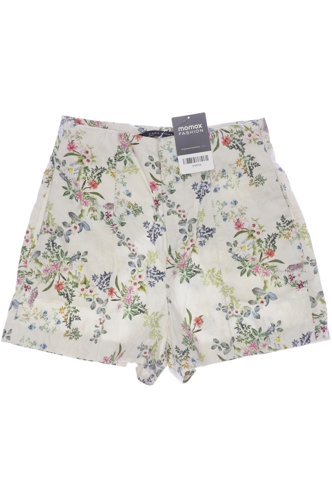 

Zara Damen Shorts, cremeweiß, Gr. 34