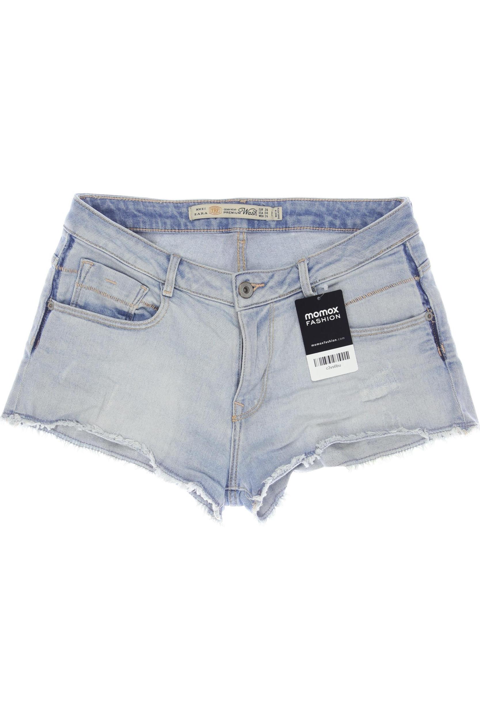 

Zara Damen Shorts, hellblau, Gr. 36