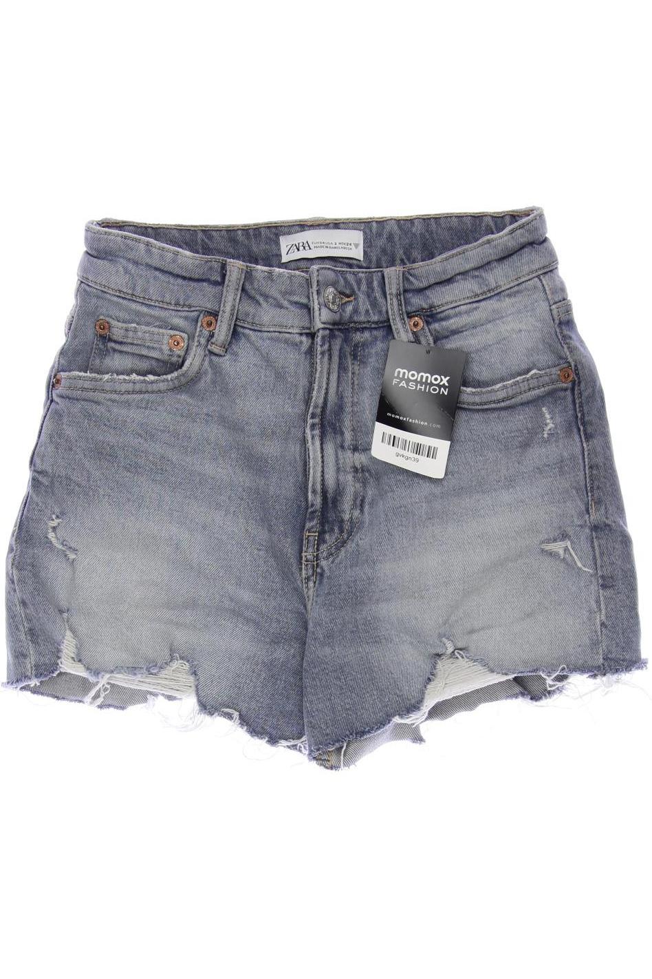 

Zara Damen Shorts, blau, Gr. 34