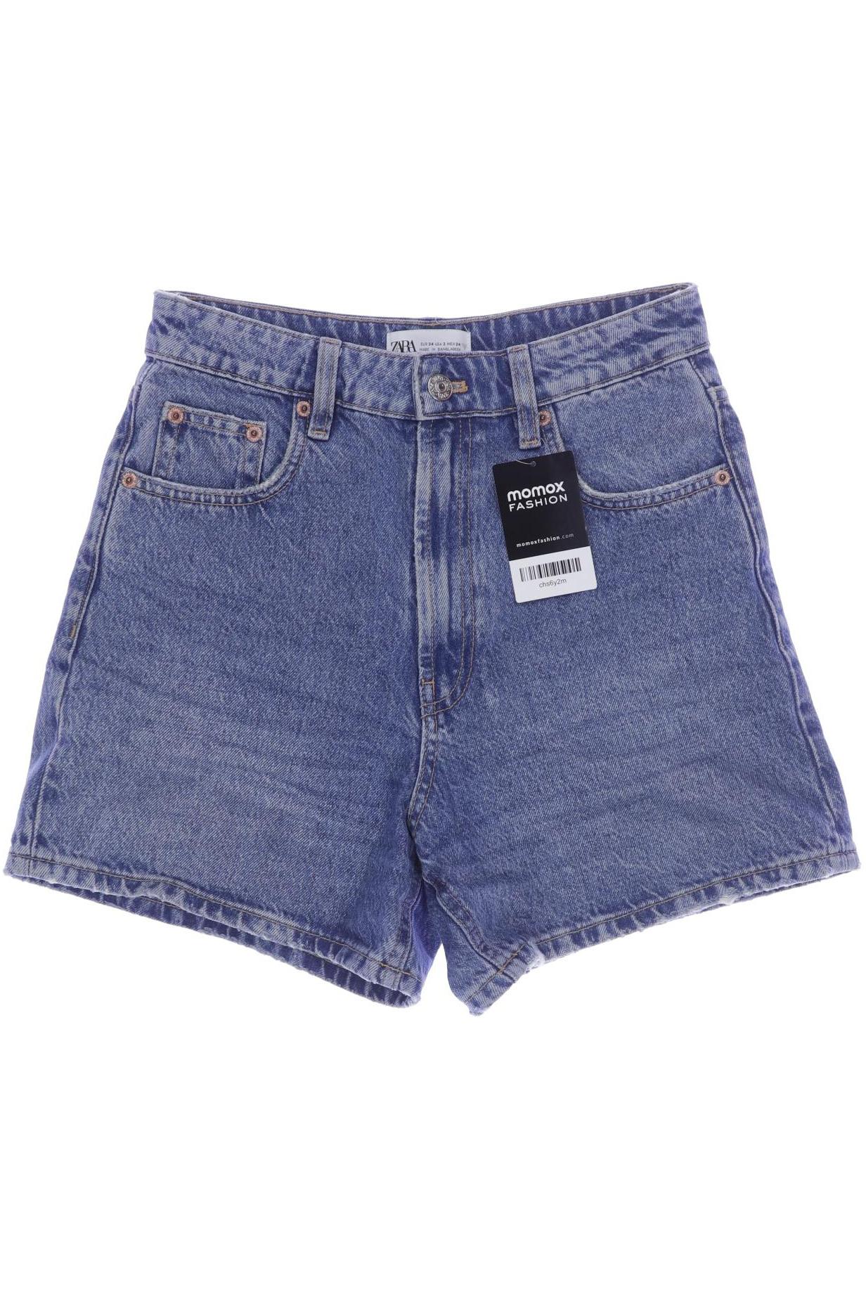 

Zara Damen Shorts, blau, Gr. 34