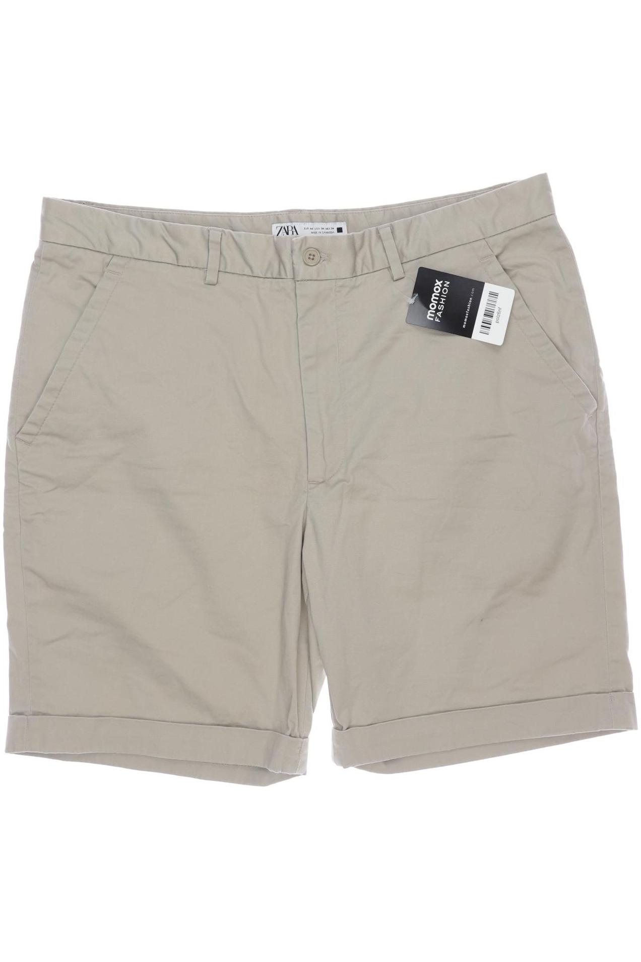 

Zara Damen Shorts, beige, Gr. 44