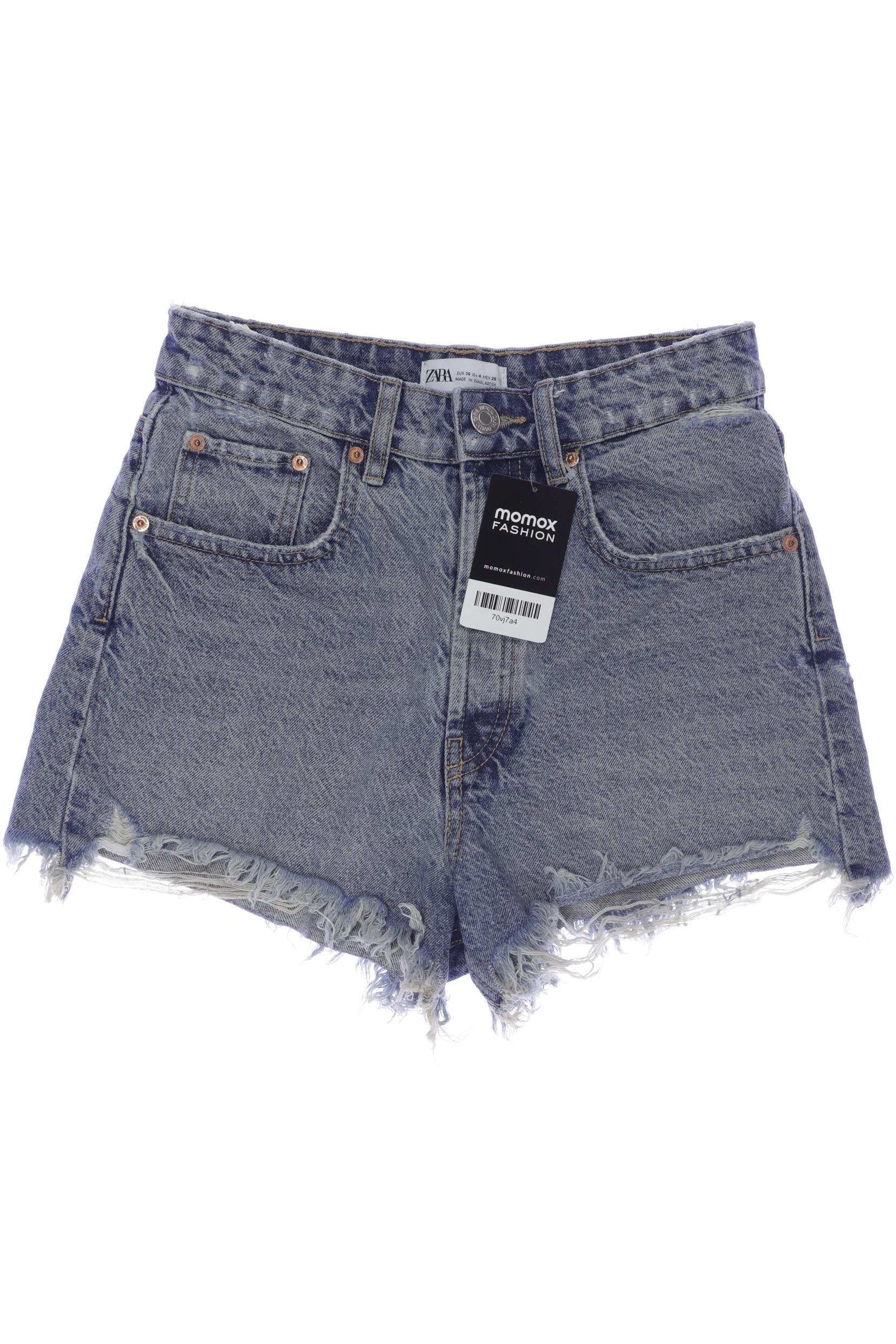 

Zara Damen Shorts, blau, Gr. 36