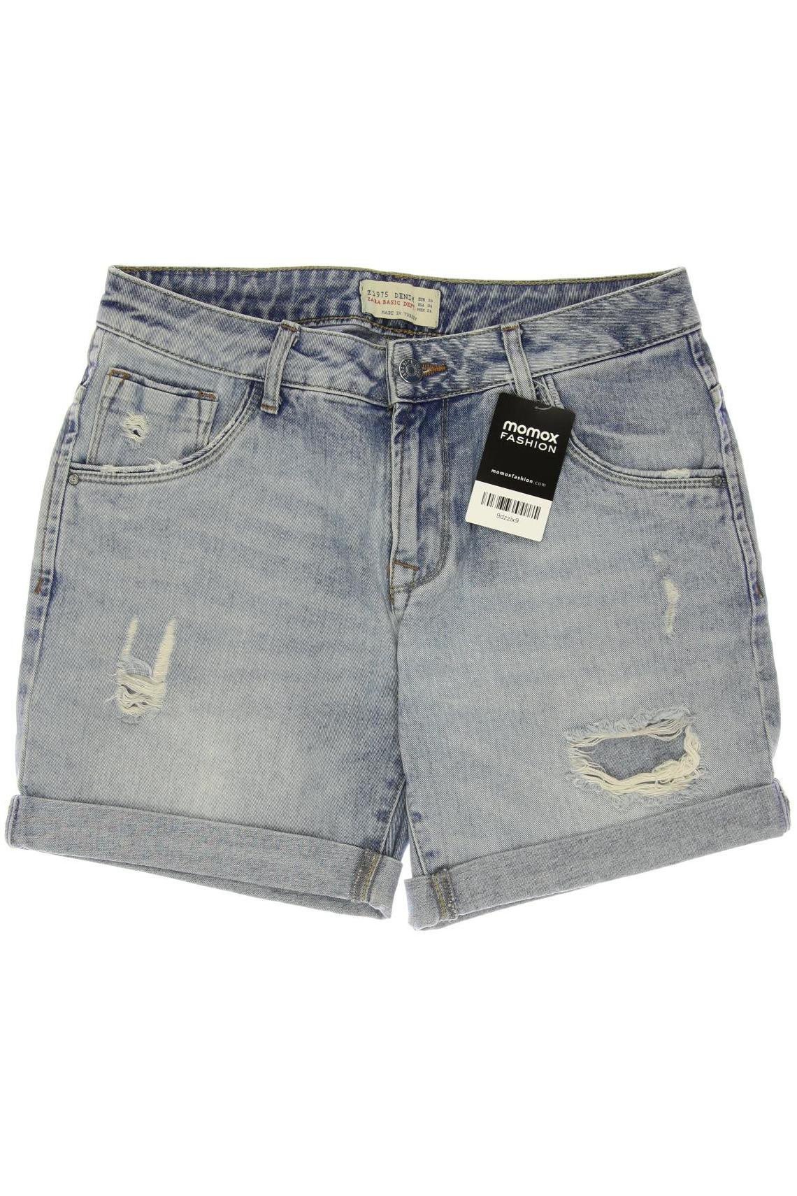 

Zara Damen Shorts, blau, Gr. 36