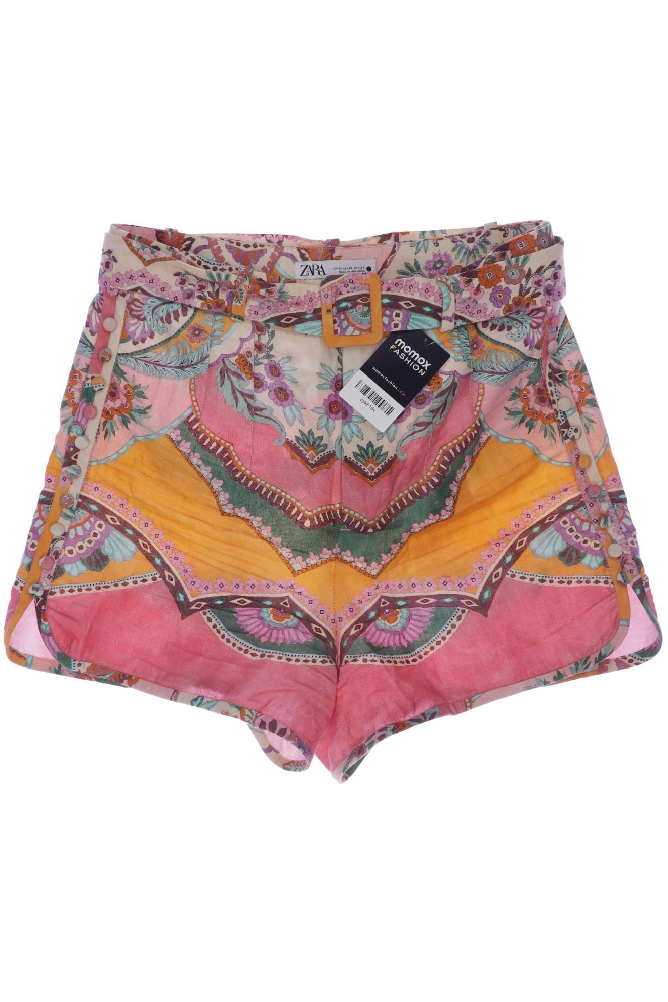 

Zara Damen Shorts, mehrfarbig, Gr. 38