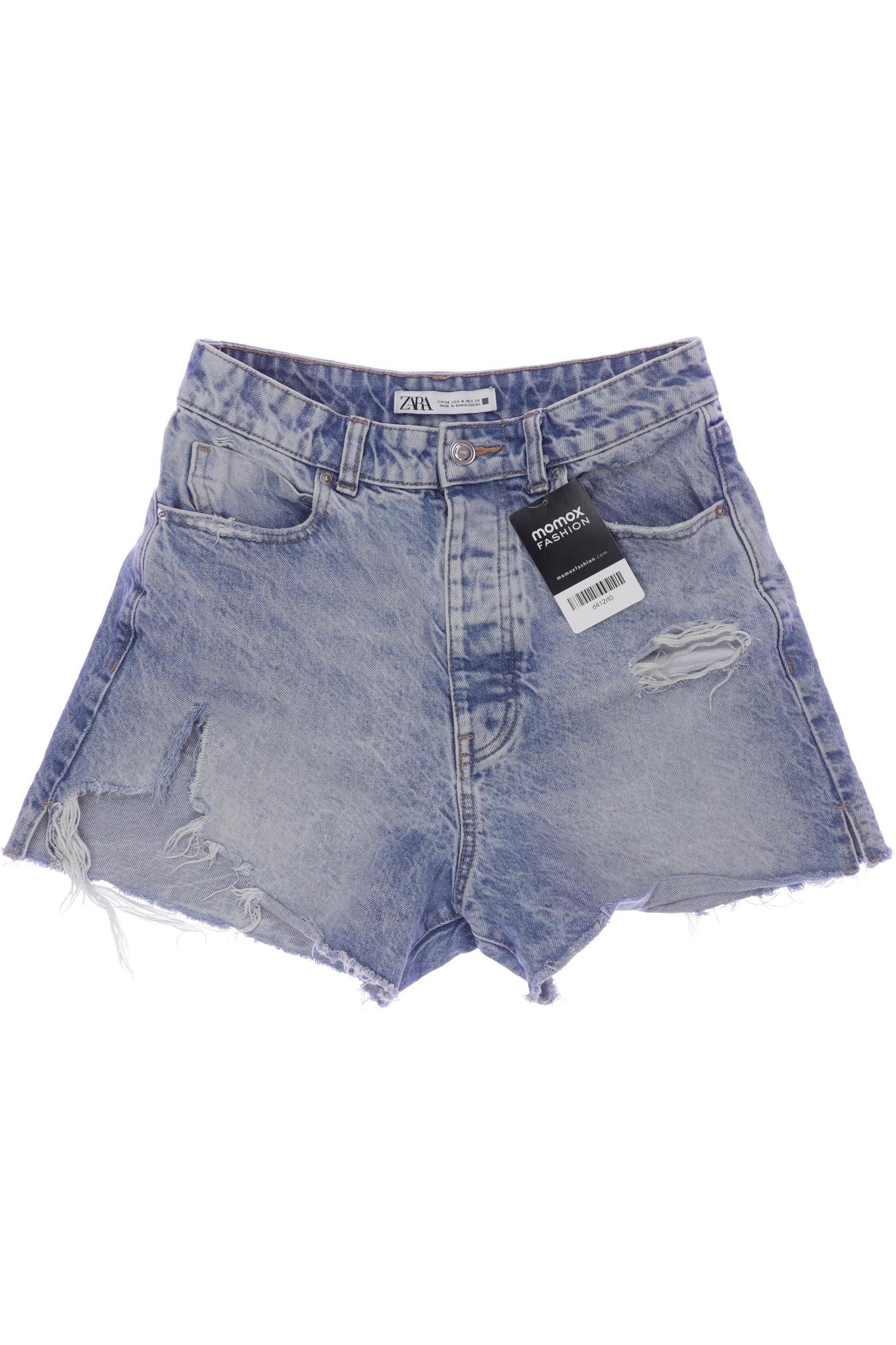 

Zara Damen Shorts, blau, Gr. 36