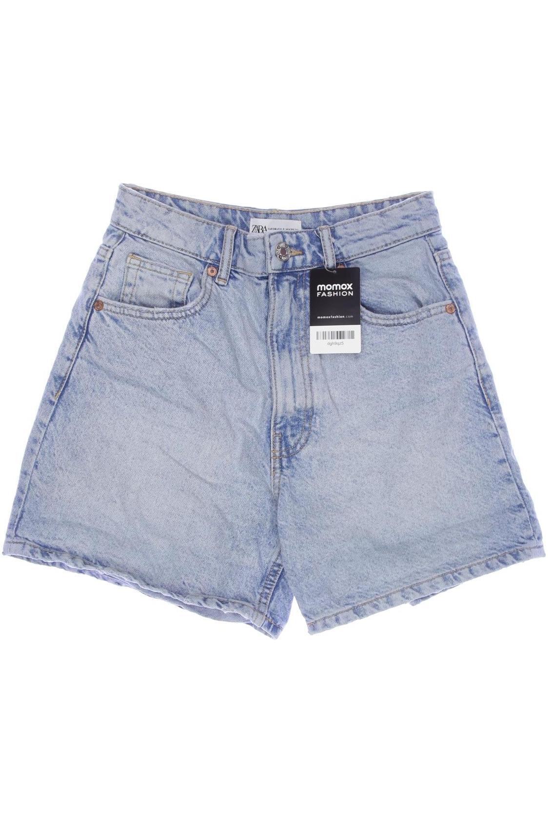 

Zara Damen Shorts, hellblau, Gr. 36