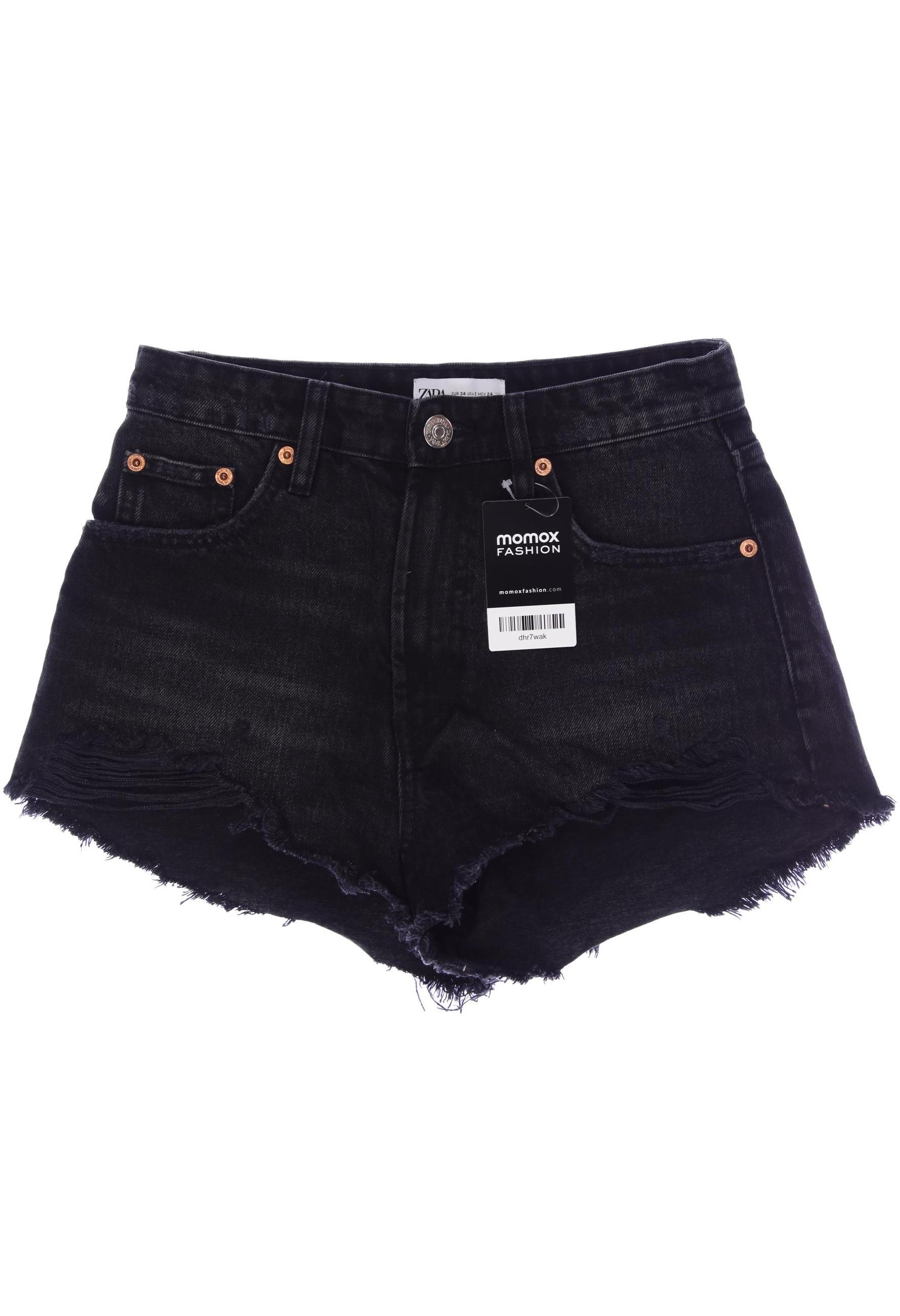 

ZARA Damen Shorts, schwarz