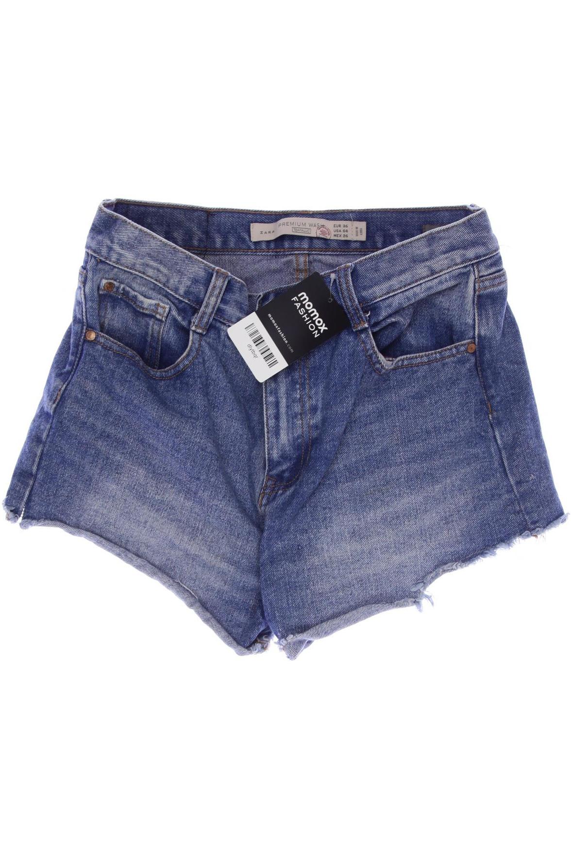 

Zara Damen Shorts, blau, Gr. 36