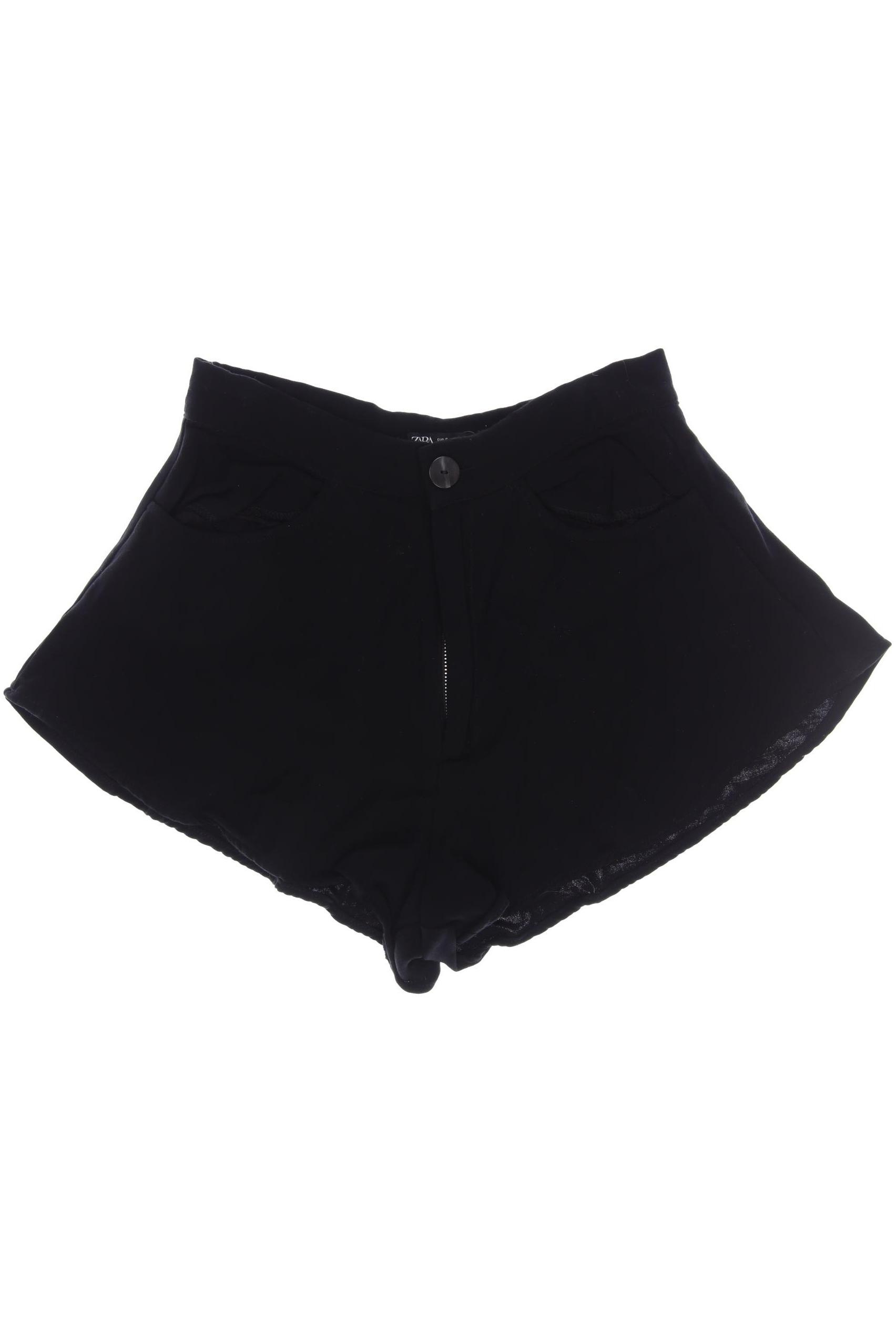 

ZARA Damen Shorts, schwarz