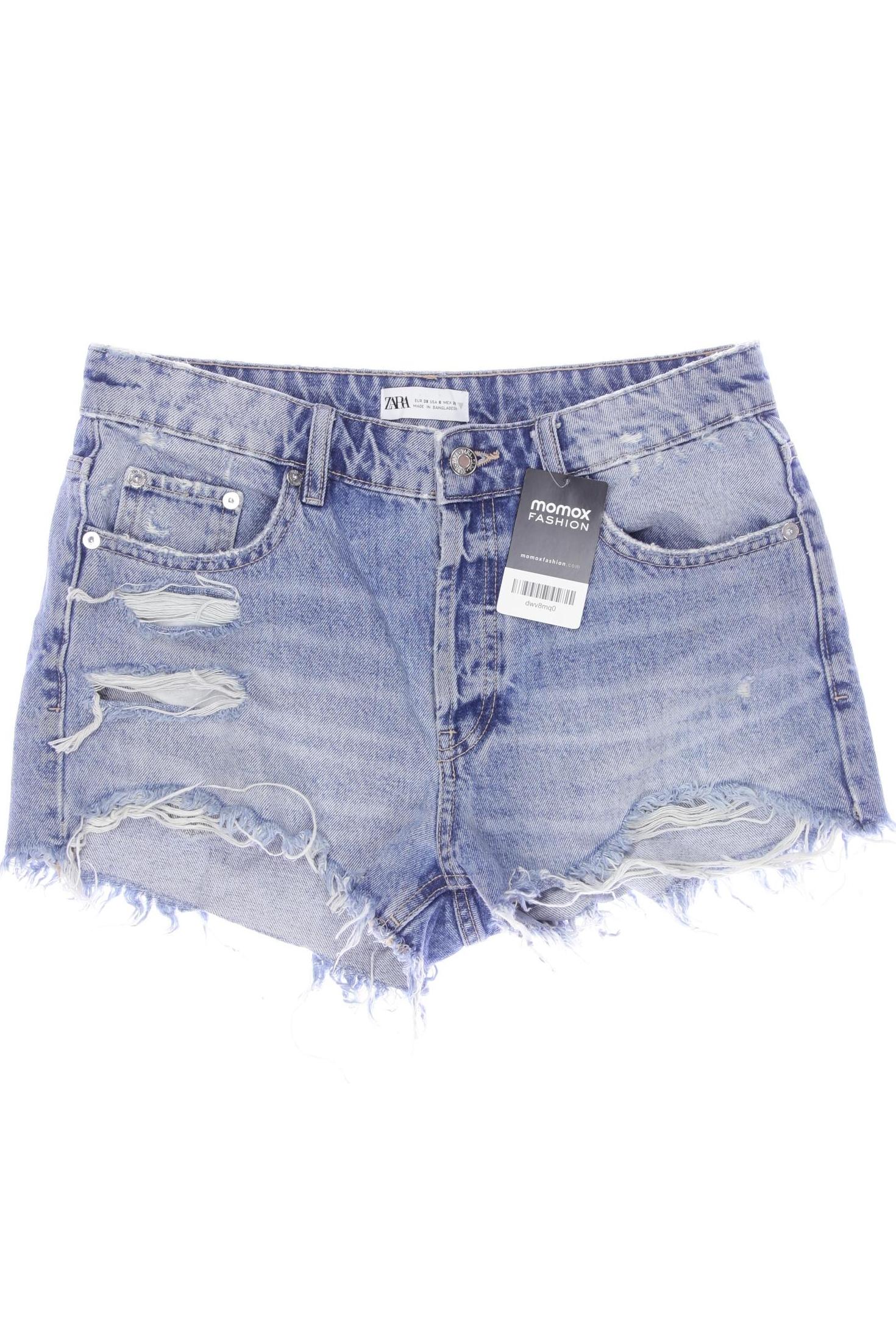 

Zara Damen Shorts, blau, Gr. 38