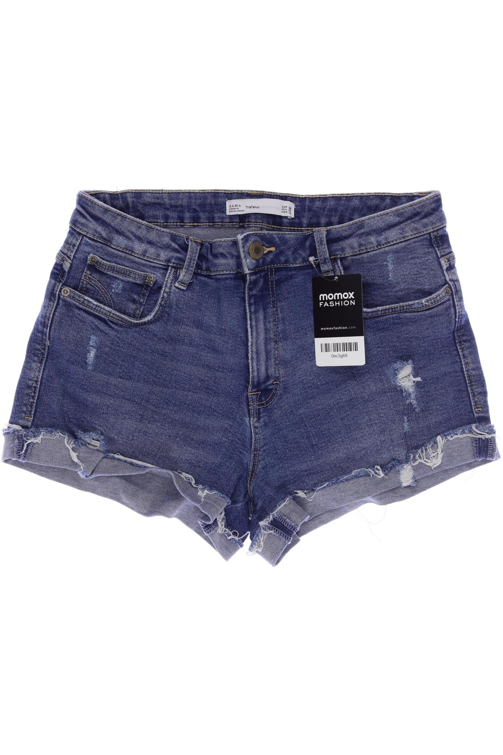 

Zara Damen Shorts, blau, Gr. 38
