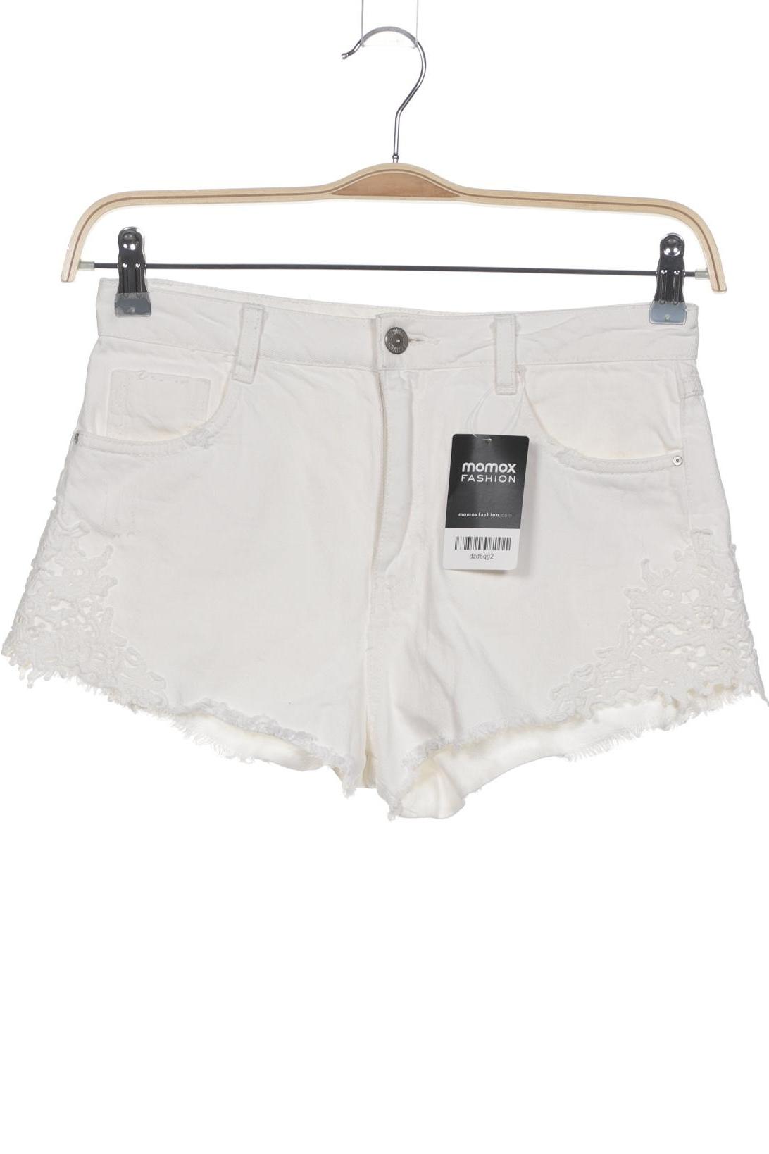 

Zara Damen Shorts, weiß, Gr. 28