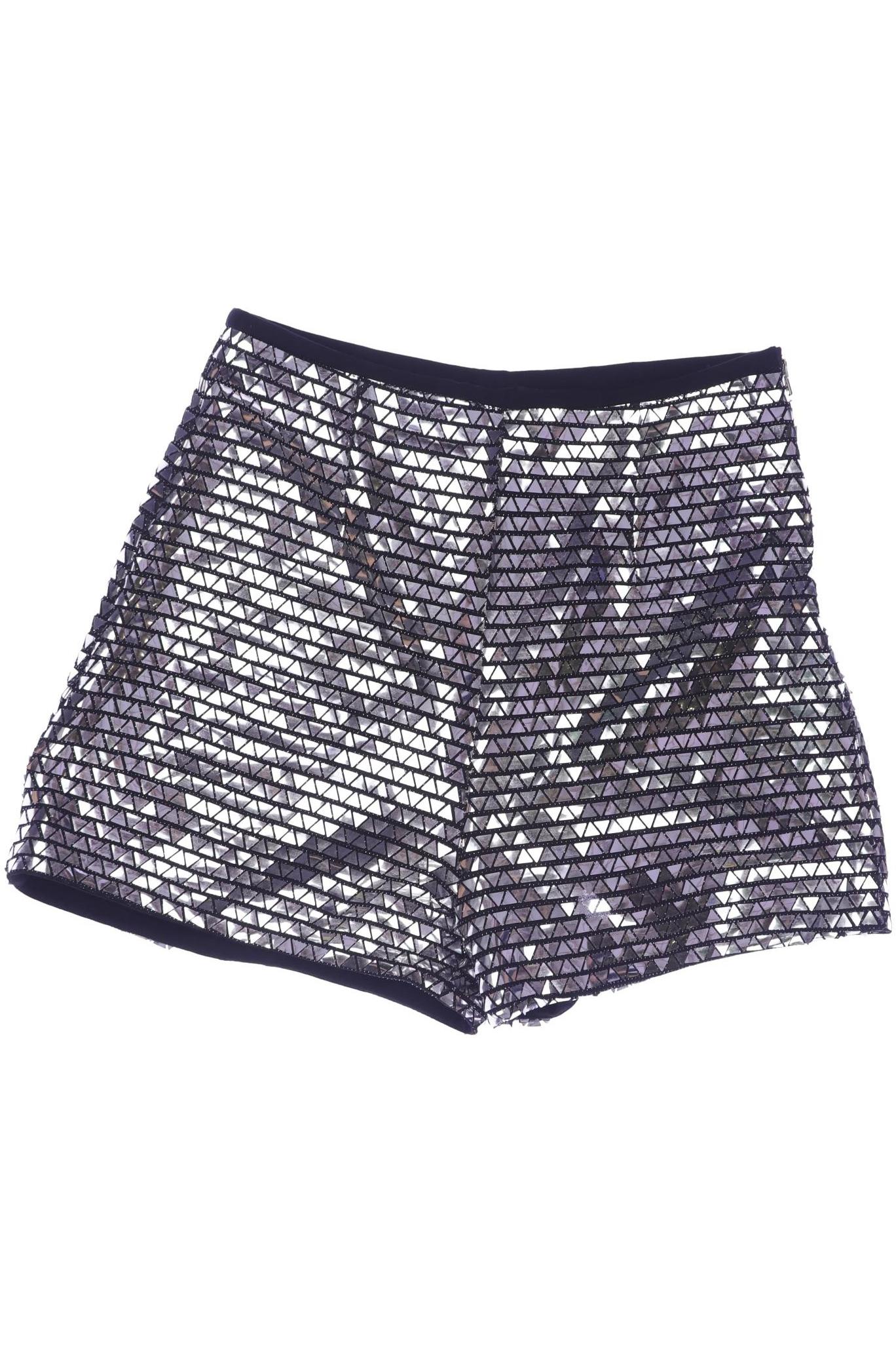 

Zara Damen Shorts, silber, Gr. 36