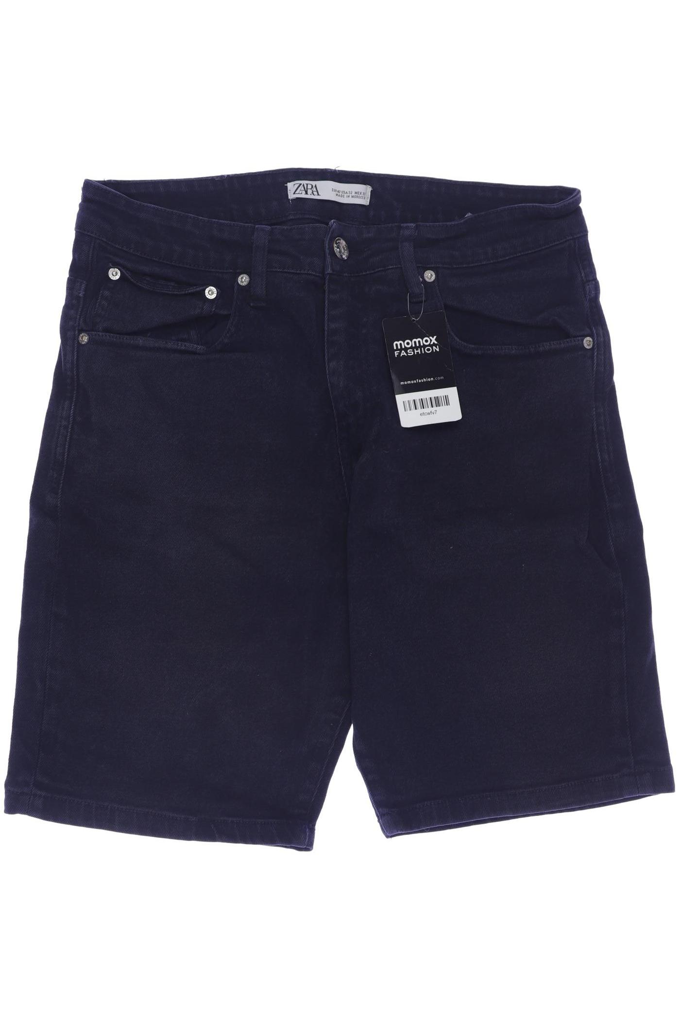 

Zara Damen Shorts, marineblau, Gr. 42