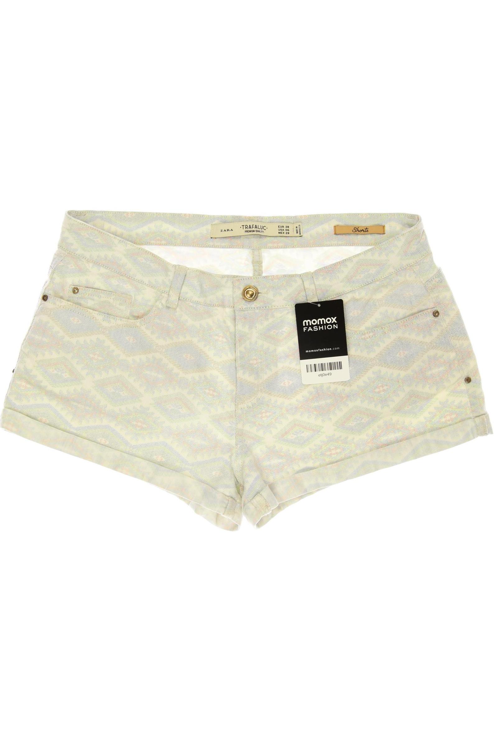 

Zara Damen Shorts, mehrfarbig, Gr. 38