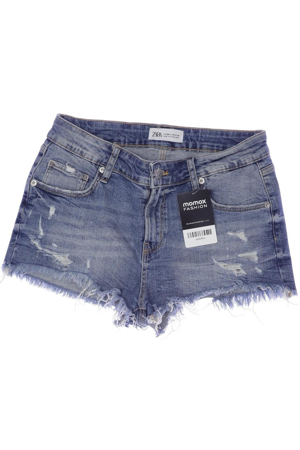 

Zara Damen Shorts, blau, Gr. 36