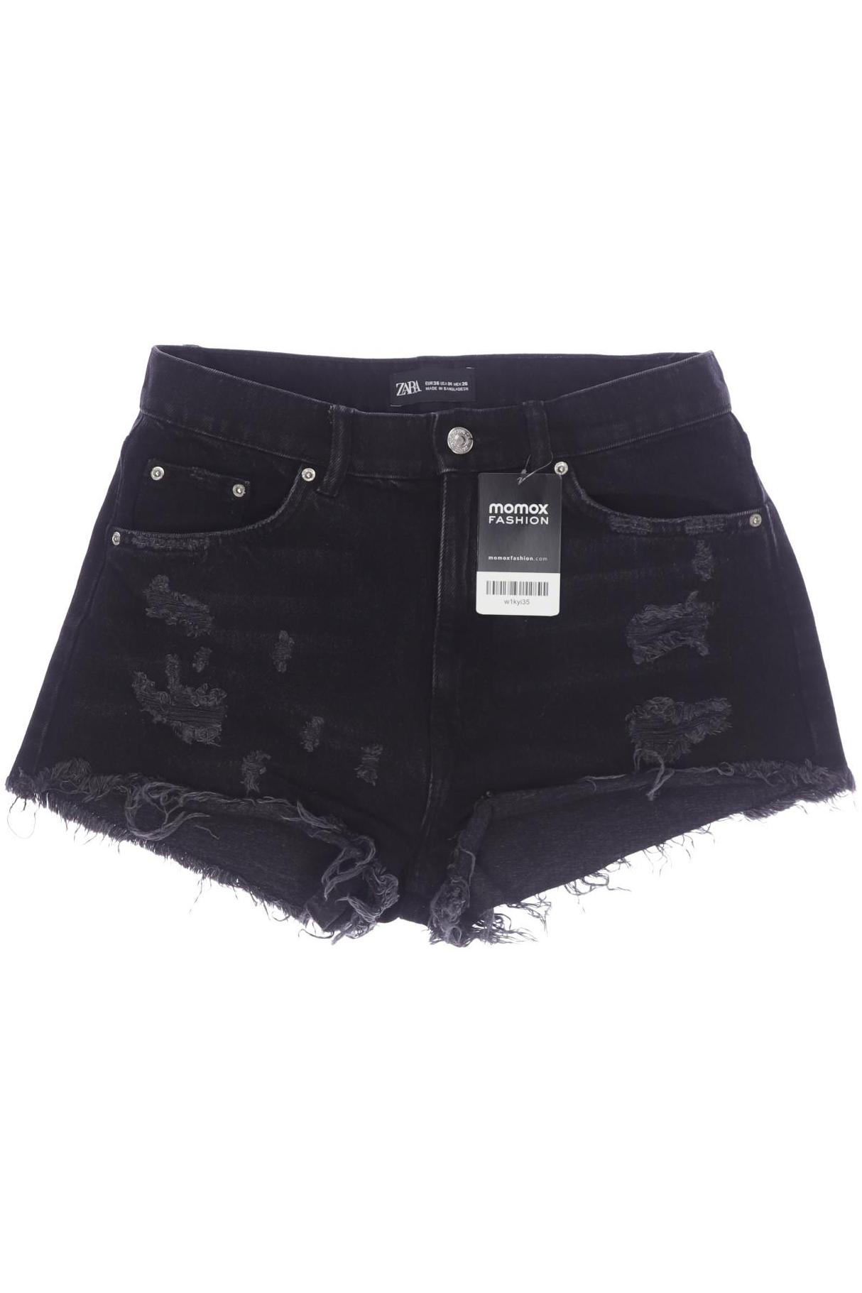 

Zara Damen Shorts, schwarz, Gr. 36