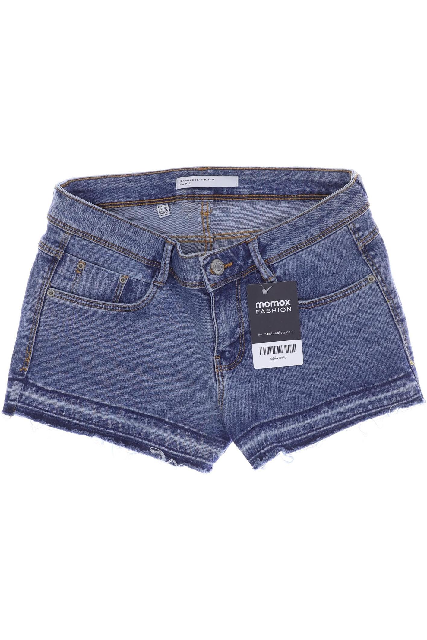 

ZARA Damen Shorts, blau