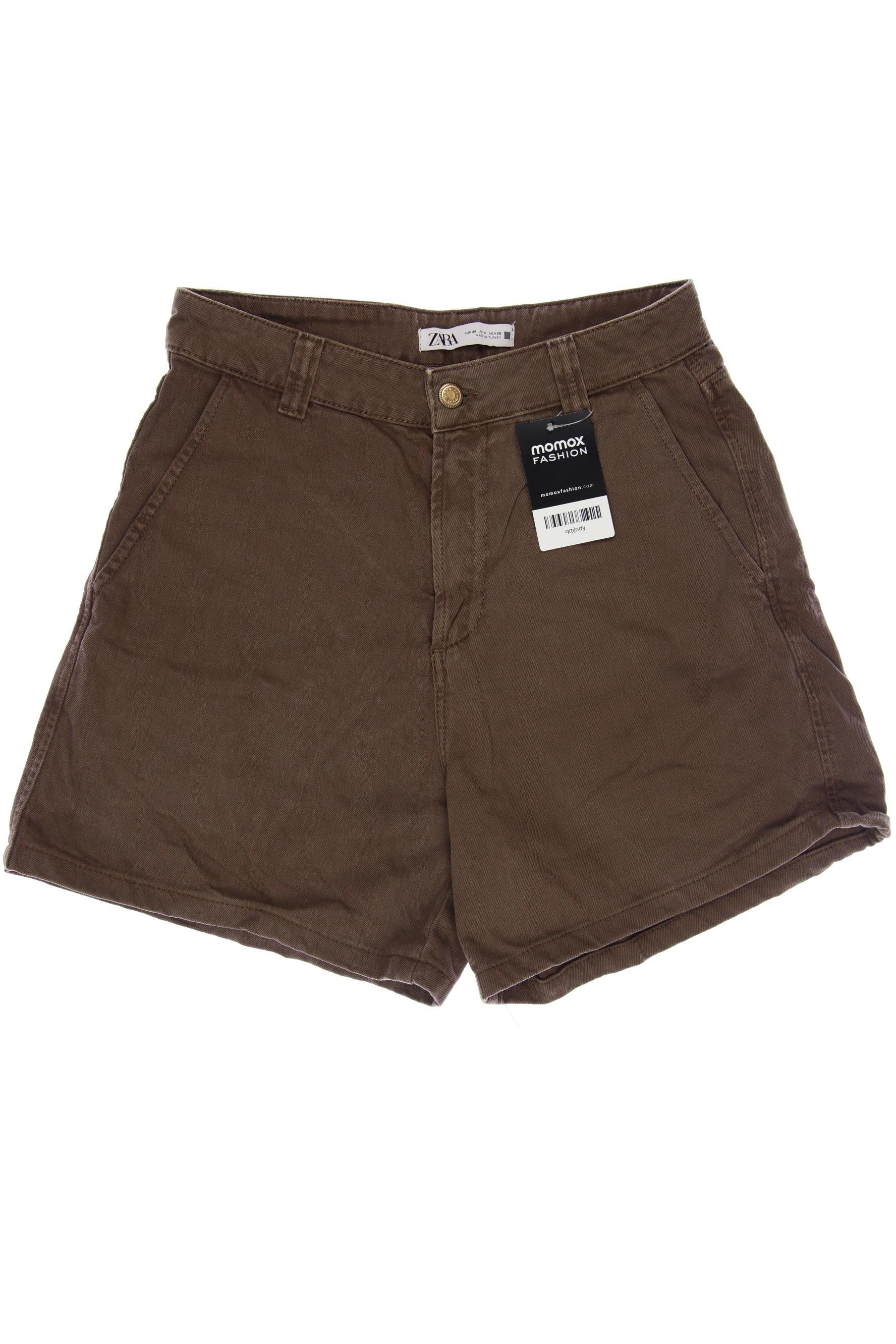 

Zara Damen Shorts, braun, Gr. 36
