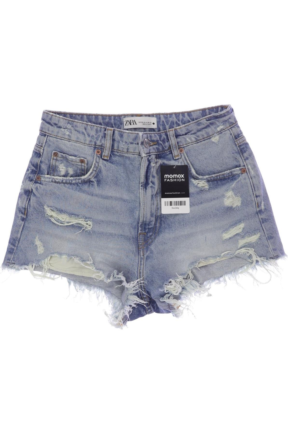 

Zara Damen Shorts, blau, Gr. 36