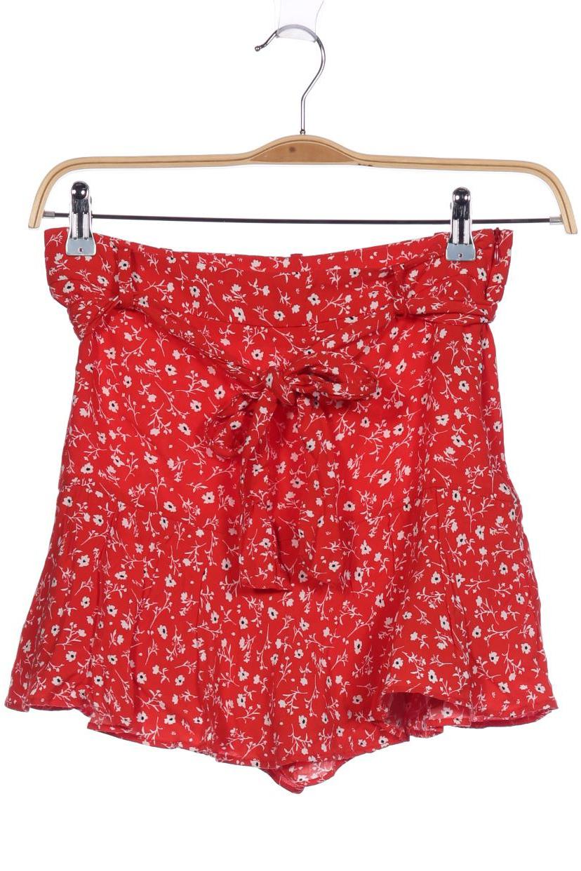 

ZARA Damen Shorts, rot