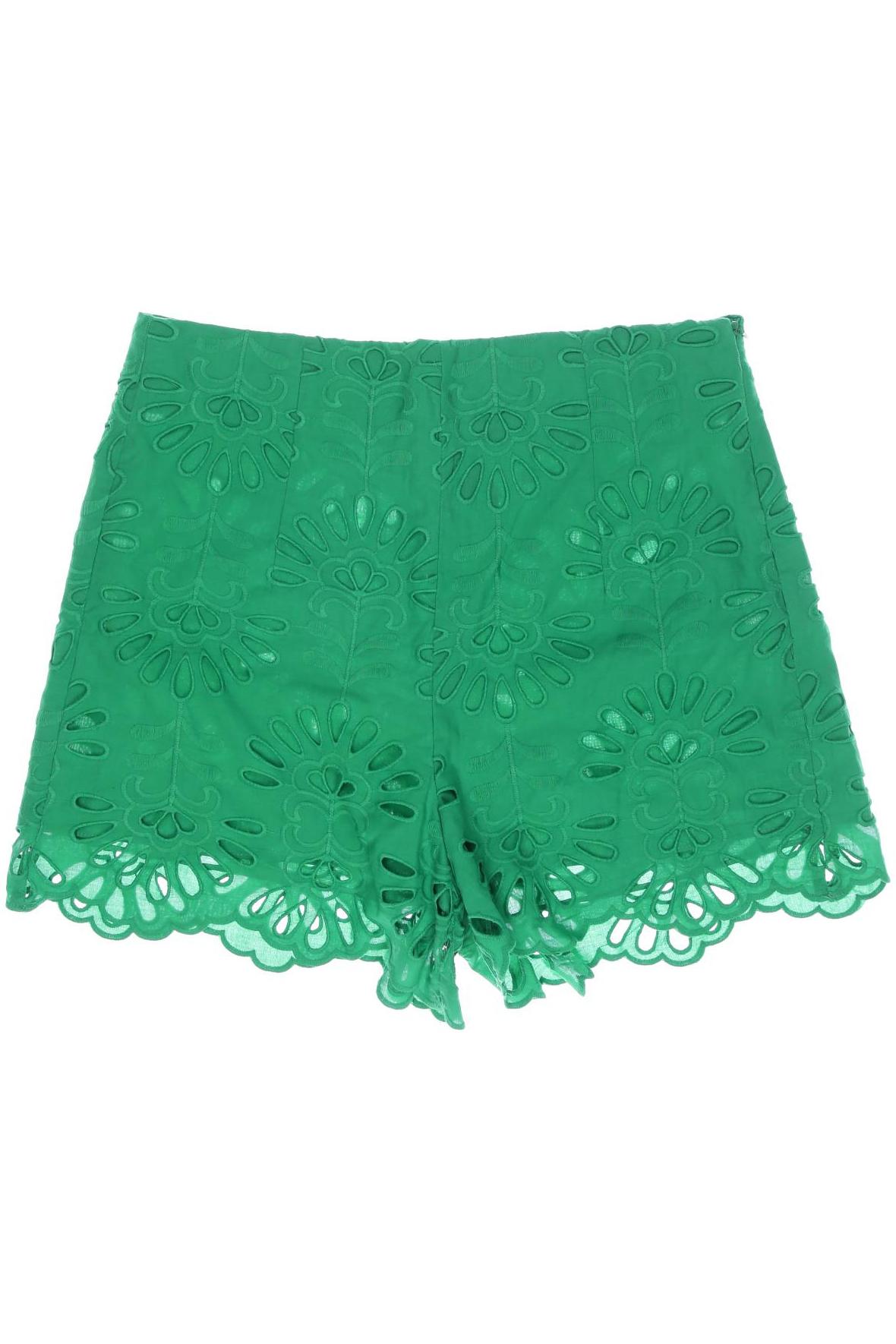 

ZARA Damen Shorts, grün