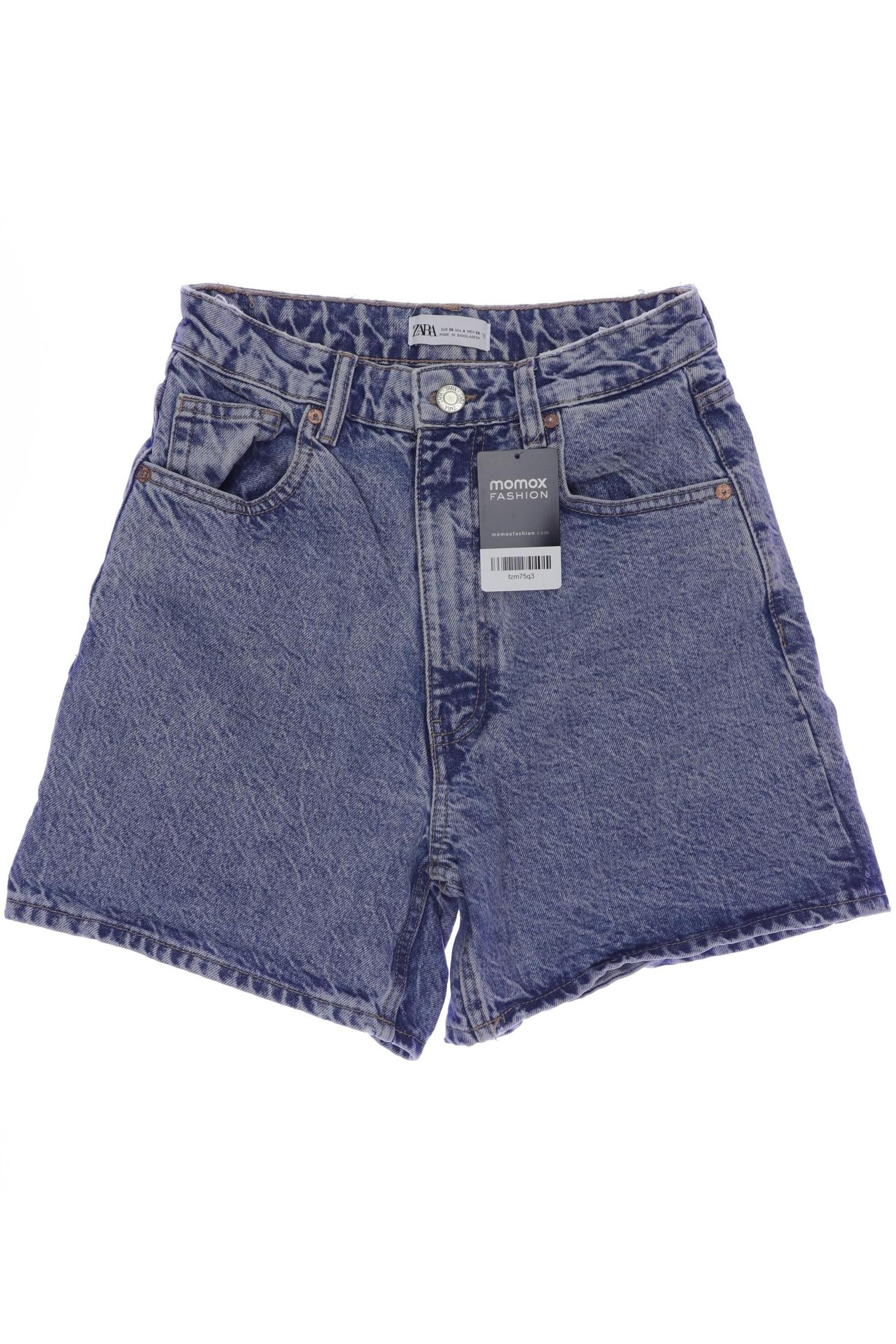 

Zara Damen Shorts, blau, Gr. 36