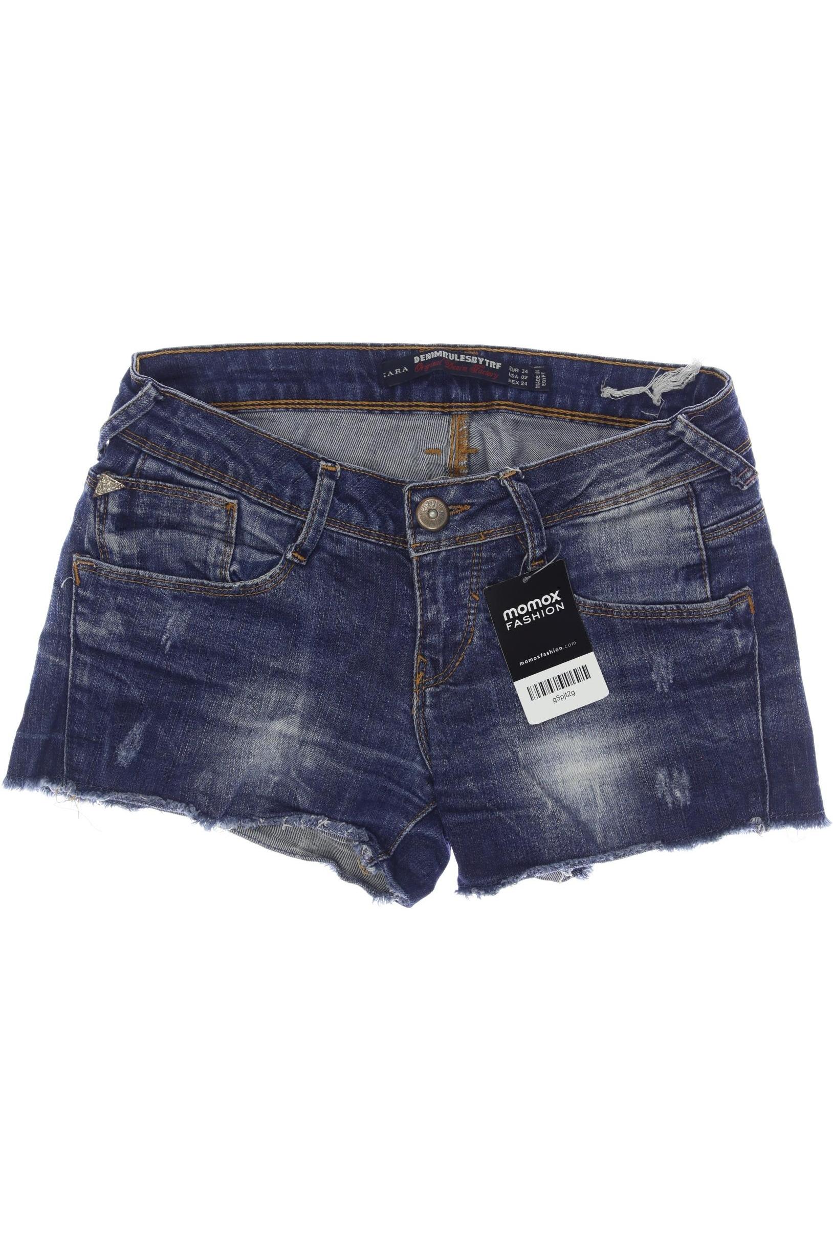 

Zara Damen Shorts, blau, Gr. 34